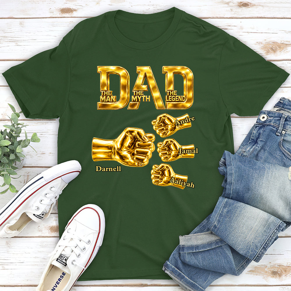 Custom Christmas Anniversary Keepsake Gifts For Husband • Dad The Legend - Personalized Shirt