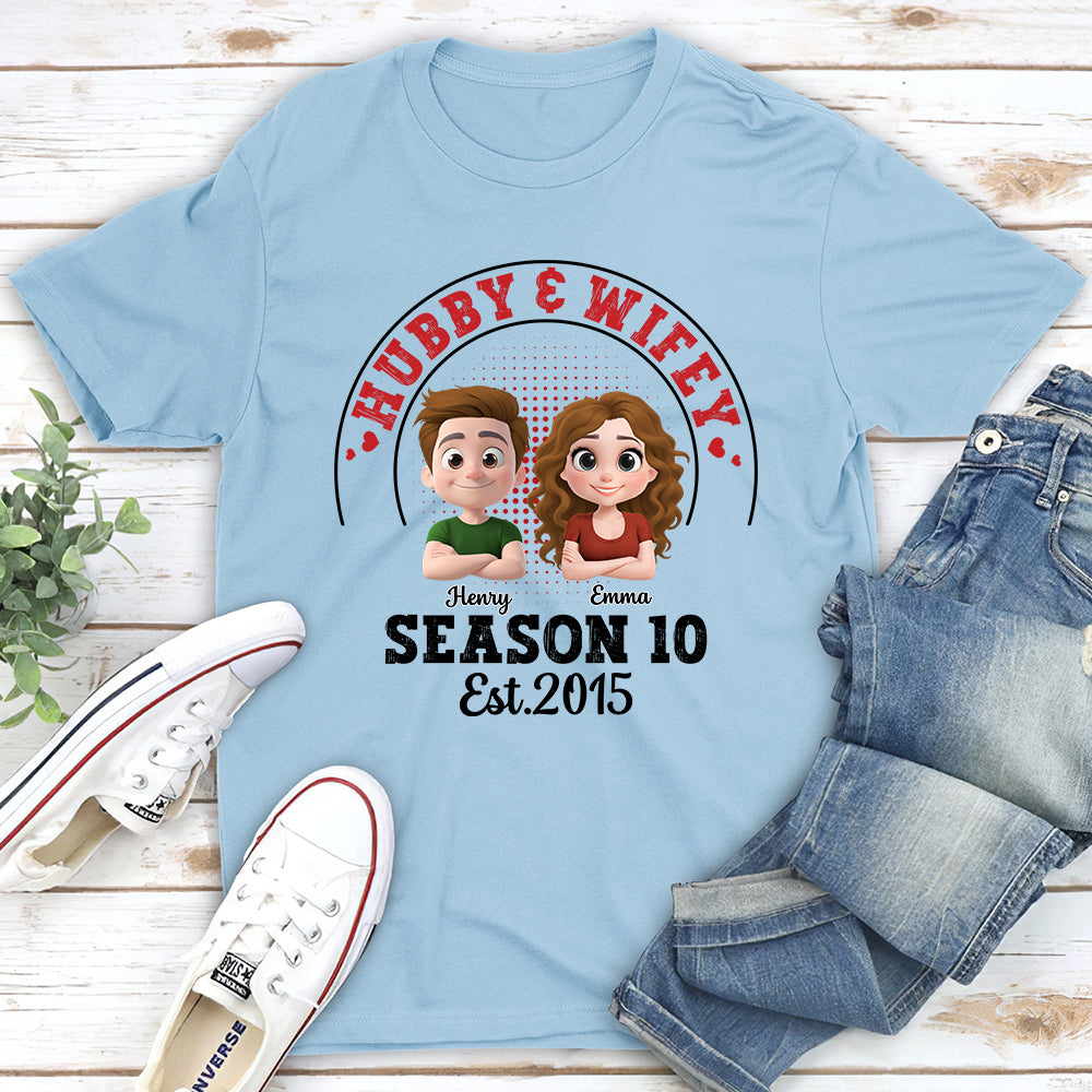 Custom Anniversary Keepsake Gifts For Couple • Anniversary Together - Personalized Shirt