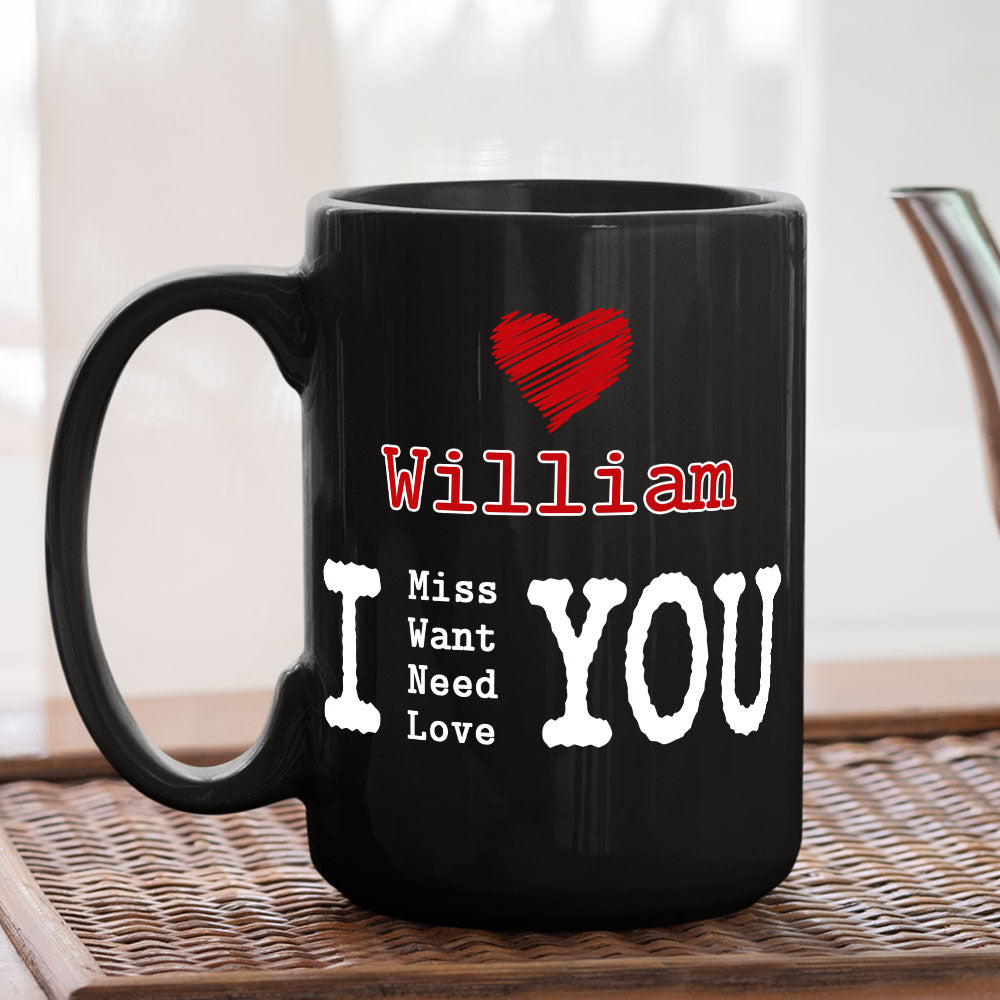 Custom Anniversary Keepsake Gifts For Couple • Romantic Mug - Personalized Coffee Mug