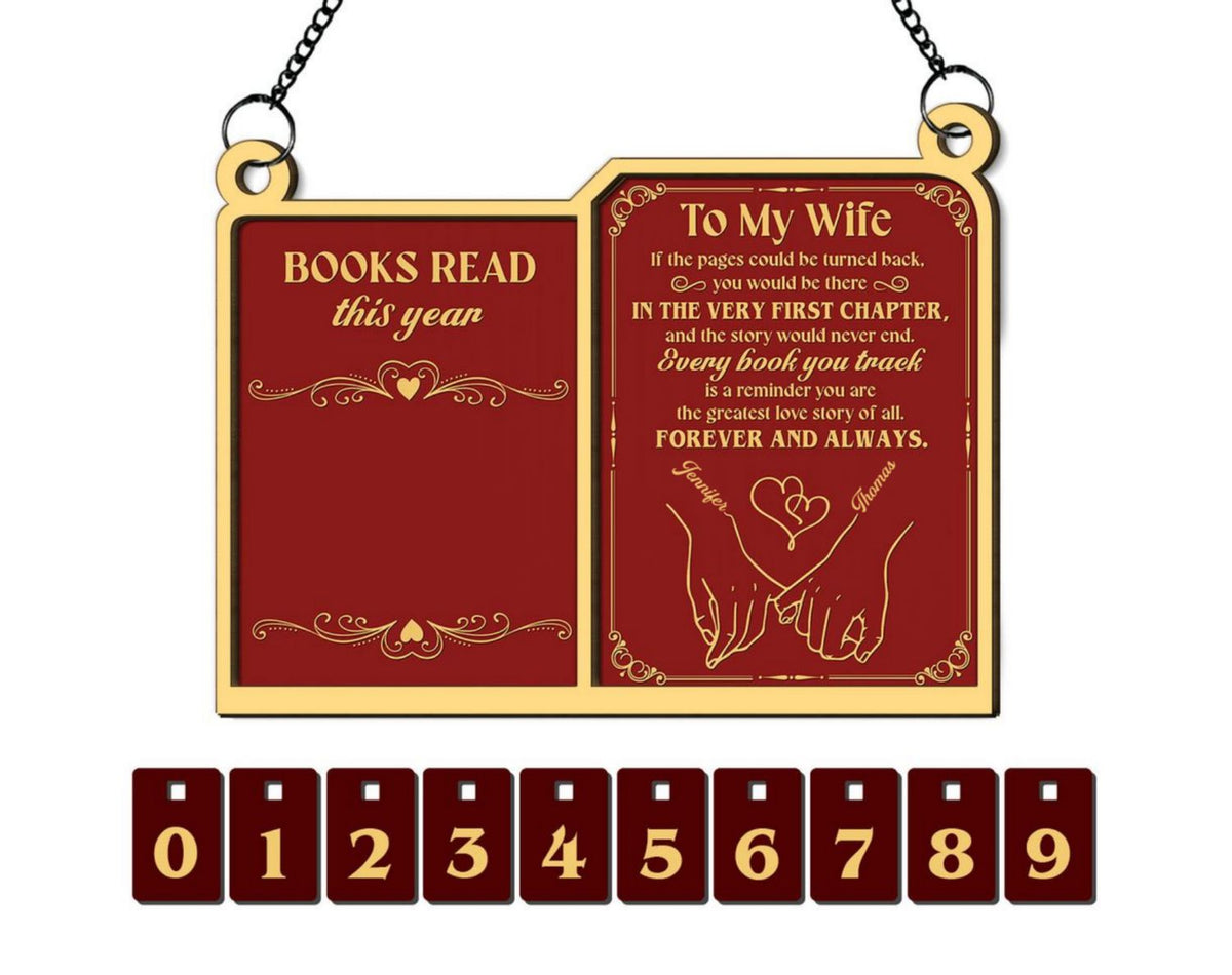 Forever And Always - Personalized Tracker Sign