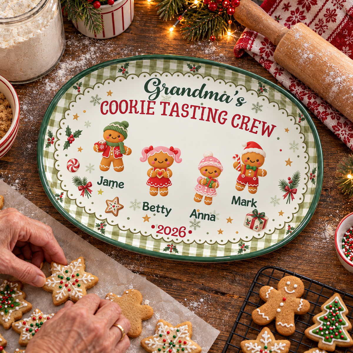 Cookie Tasting Crew - Personalized Platter