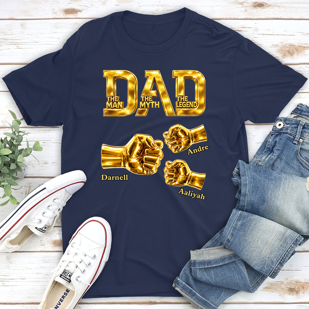 Custom Christmas Anniversary Keepsake Gifts For Husband • Dad The Legend - Personalized Shirt
