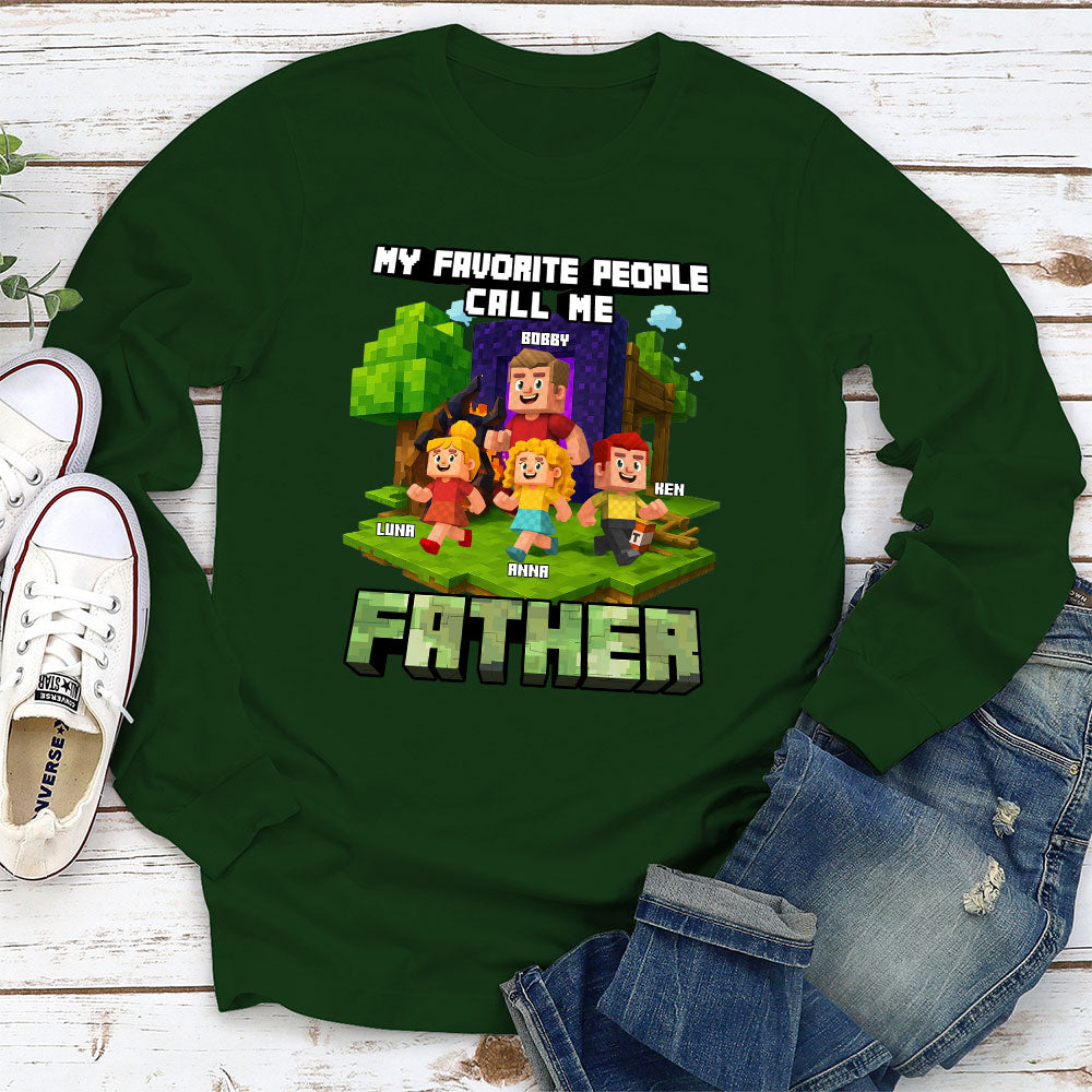 Custom Father's Day, Special Gift for Dad & Grandpa • Awesome Man Of Us - Personalized Shirt