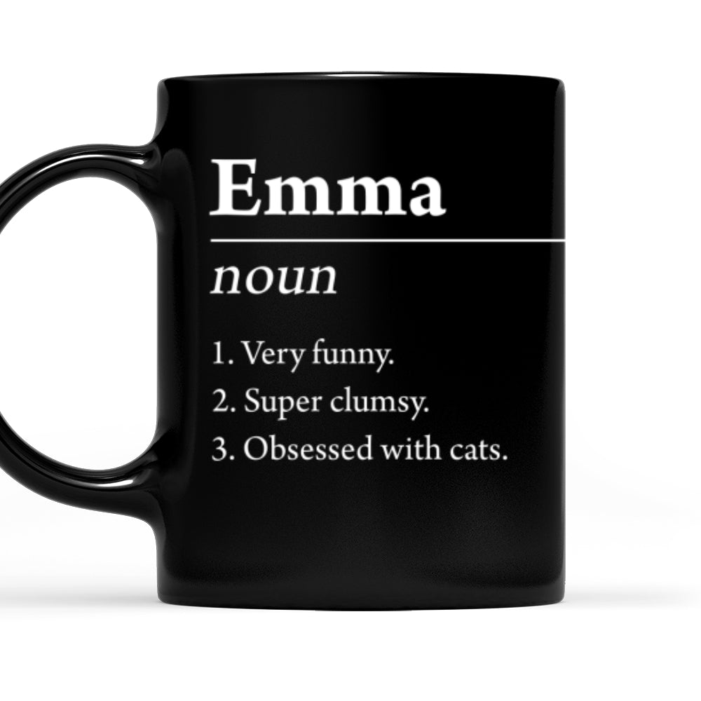 Custom Coworker, Christmas & Birthday Team Appreciation Gift • Name Definition - Personalized Coffee Mug