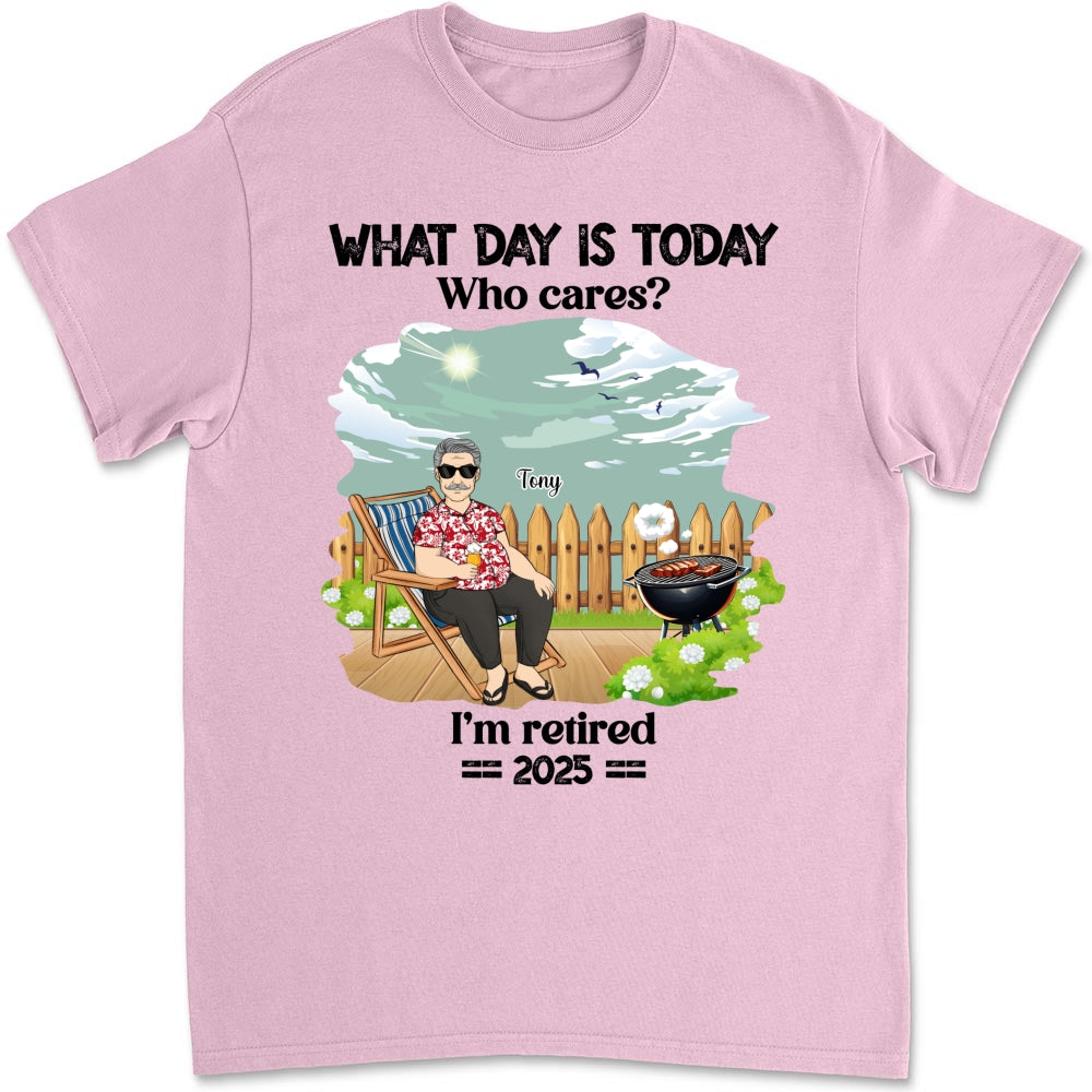 Custom Father's Day, Special Gift for Dad & Grandpa • Legend Has Retired - Personalized Shirt