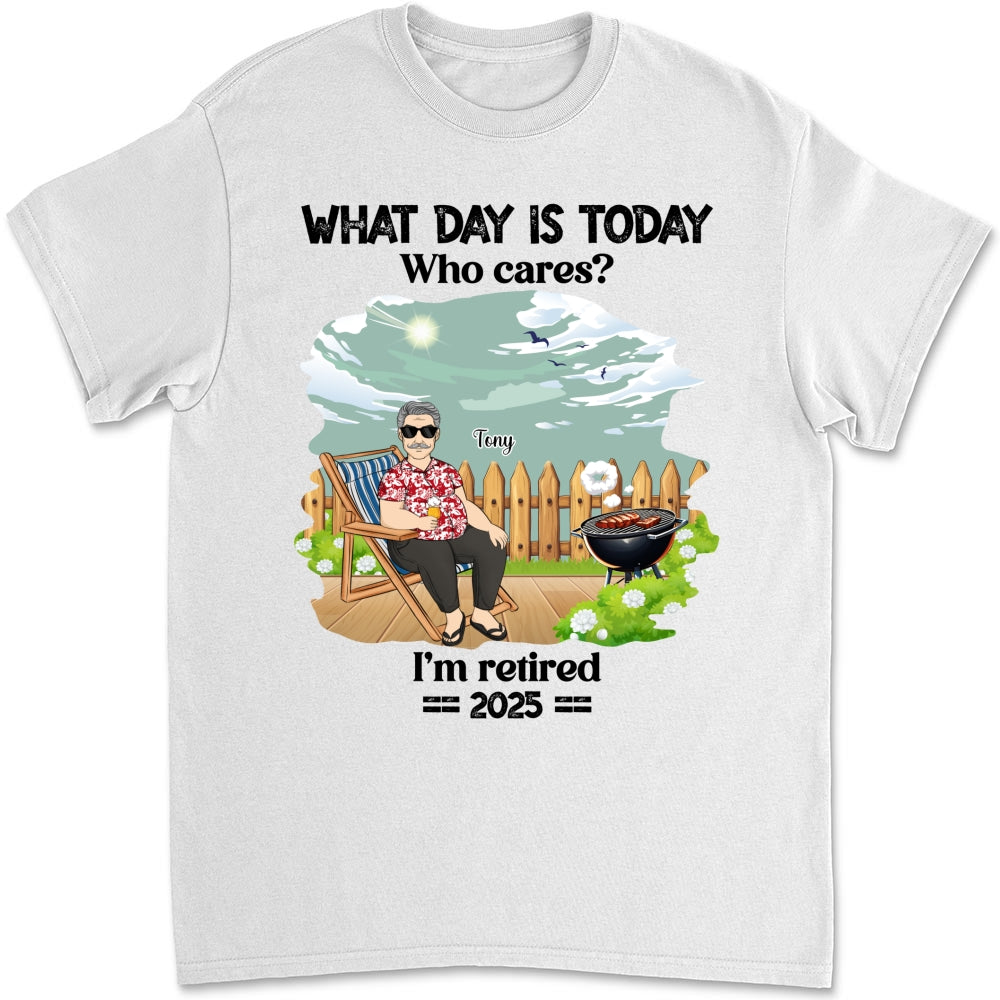 Custom Father's Day, Special Gift for Dad & Grandpa • Legend Has Retired - Personalized Shirt
