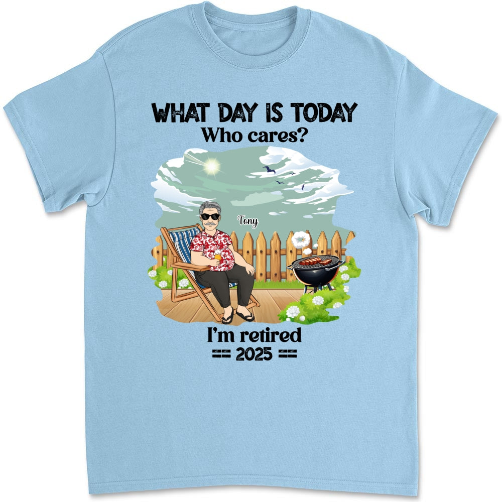 Custom Father's Day, Special Gift for Dad & Grandpa • Legend Has Retired - Personalized Shirt