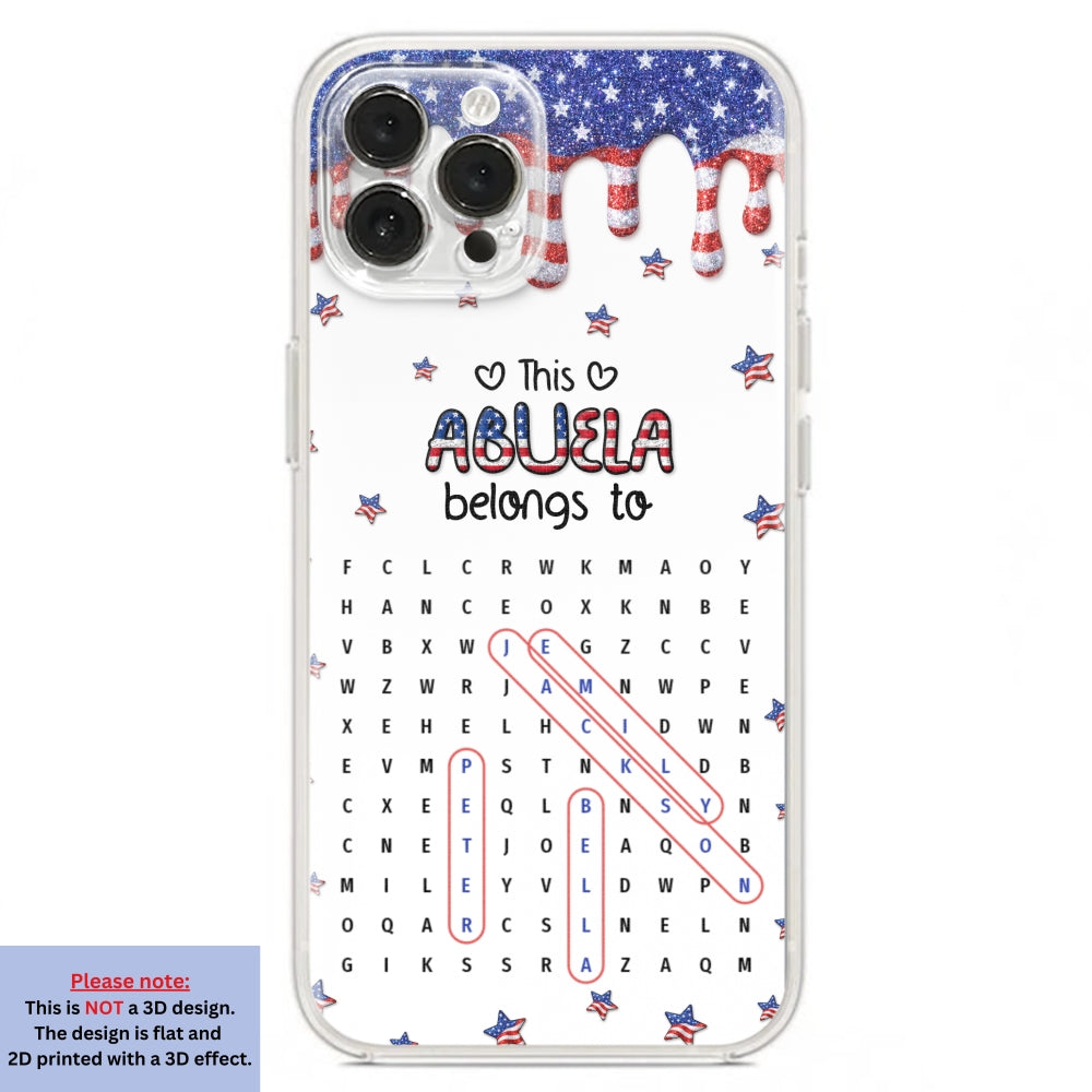 Grandma Means Everything To Us Puzzle - Personalized Phone Case