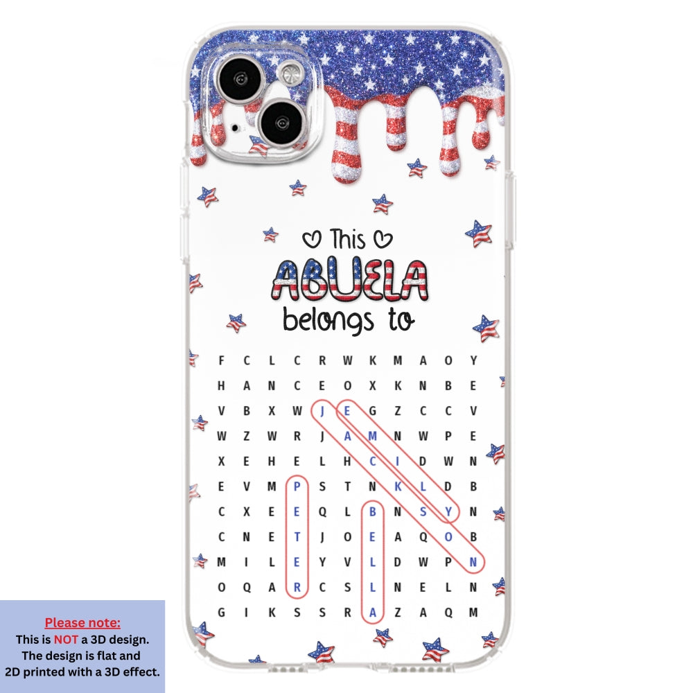 Grandma Means Everything To Us Puzzle - Personalized Phone Case