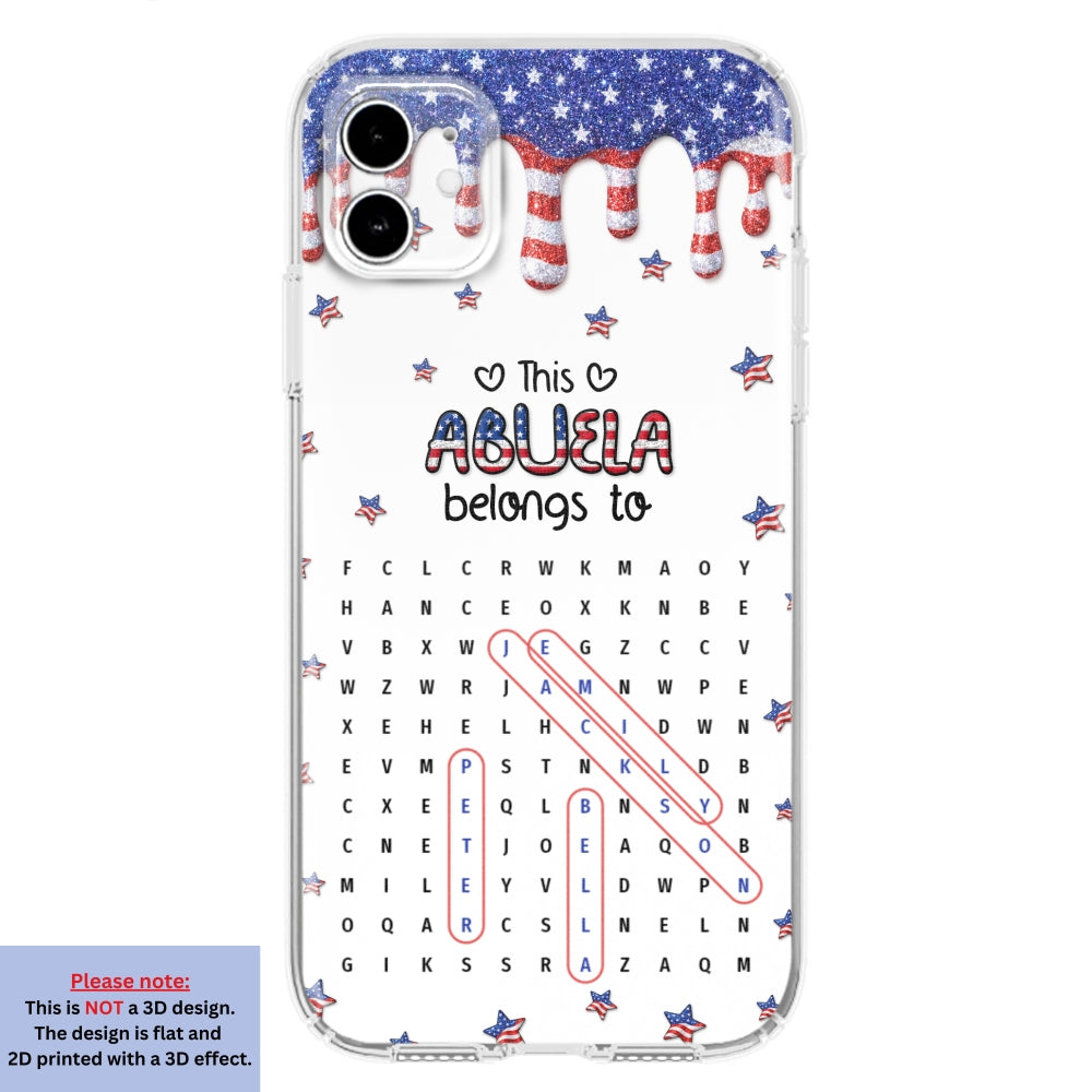Grandma Means Everything To Us Puzzle - Personalized Phone Case