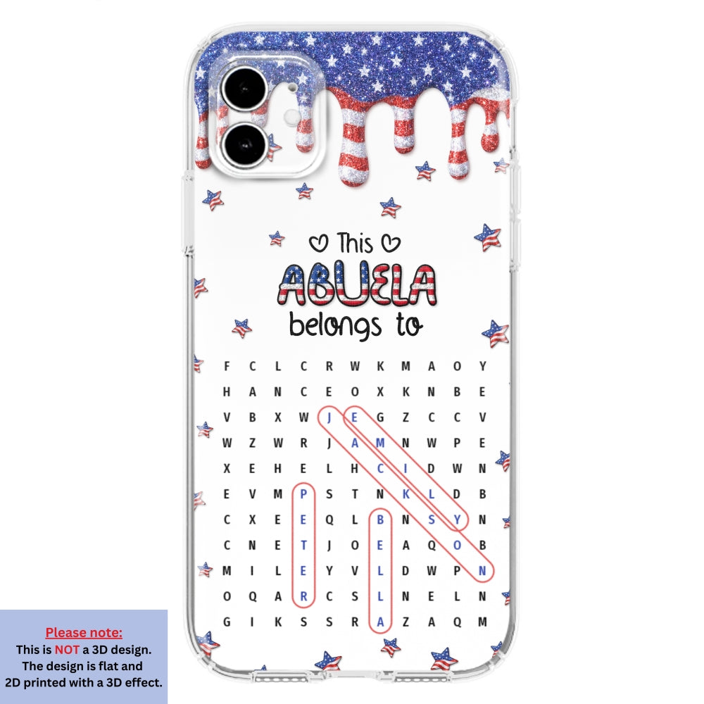 Grandma Means Everything To Us Puzzle - Personalized Phone Case