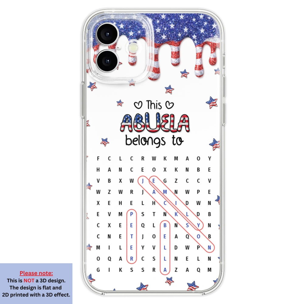 Grandma Means Everything To Us Puzzle - Personalized Phone Case