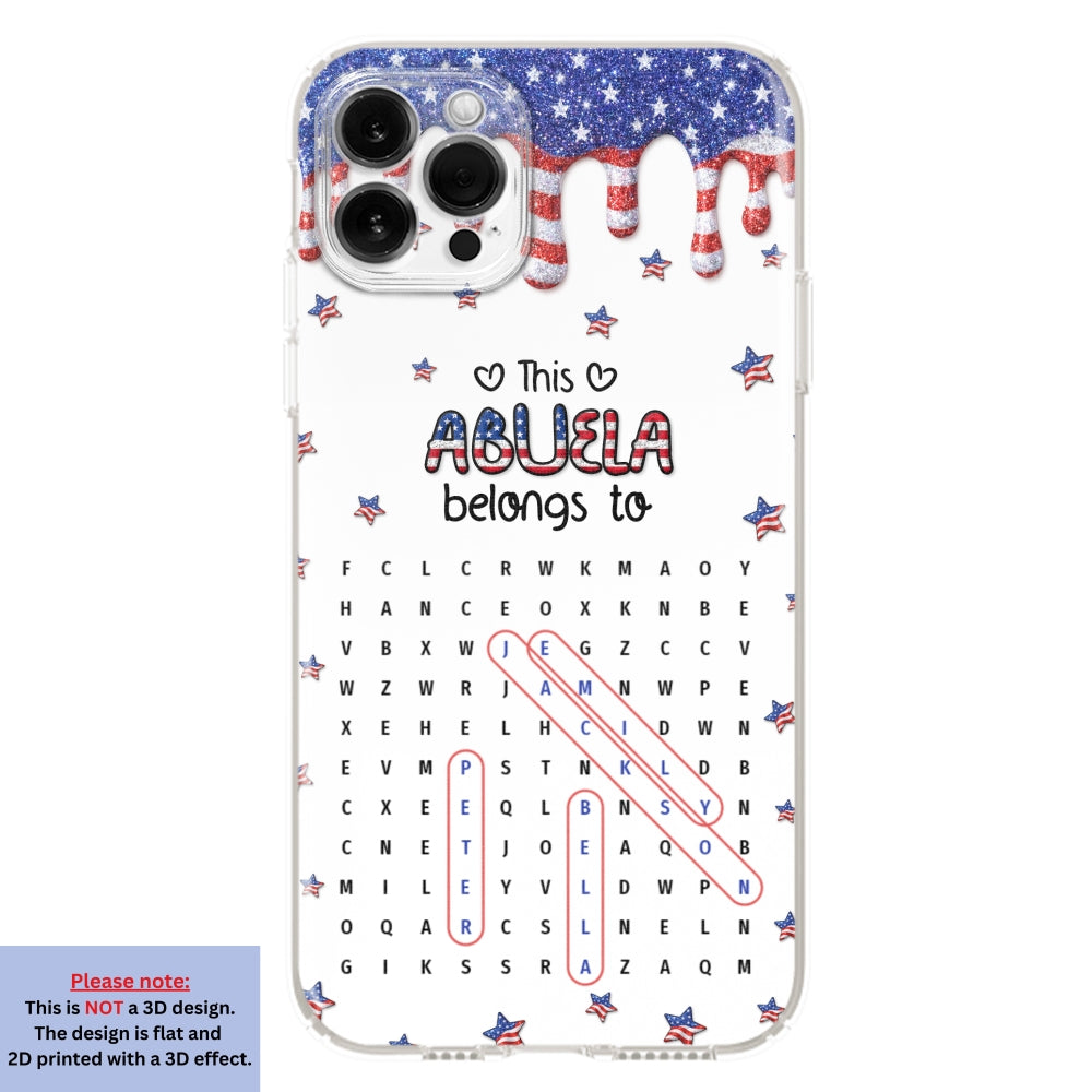 Grandma Means Everything To Us Puzzle - Personalized Phone Case