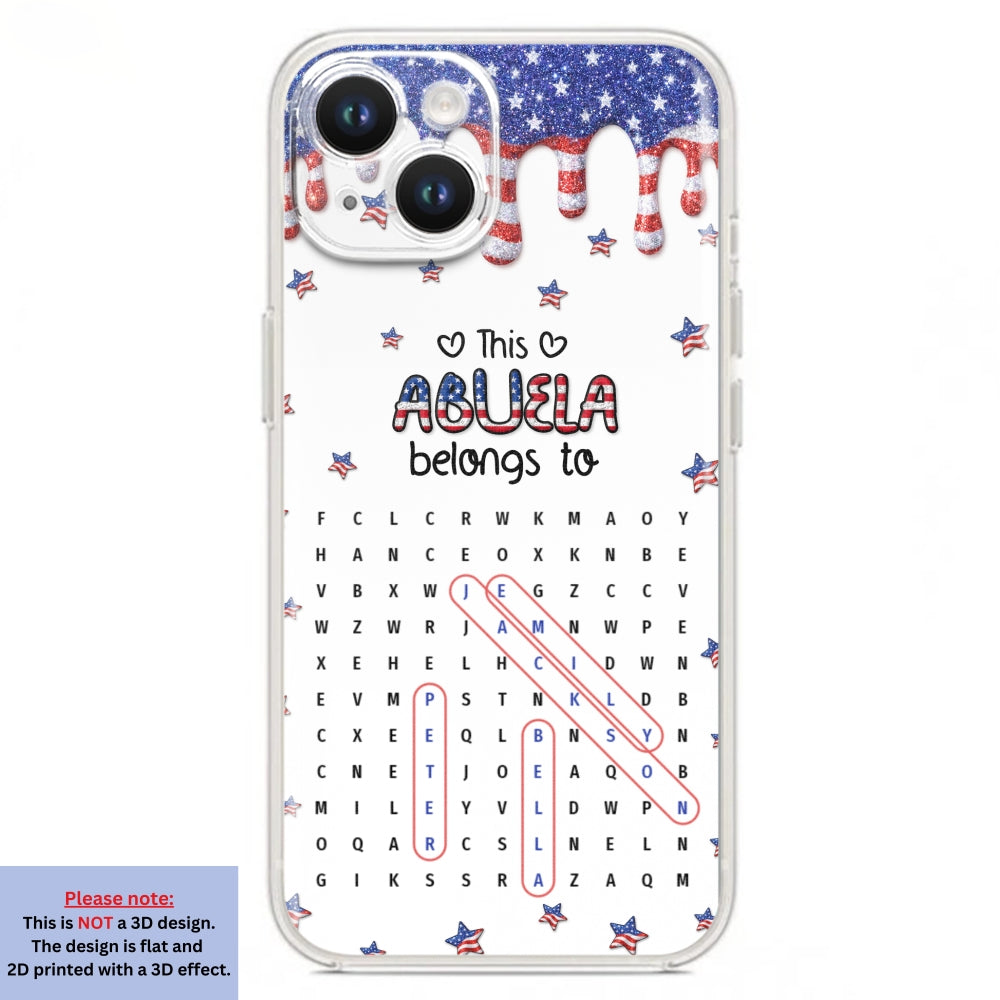 Grandma Means Everything To Us Puzzle - Personalized Phone Case
