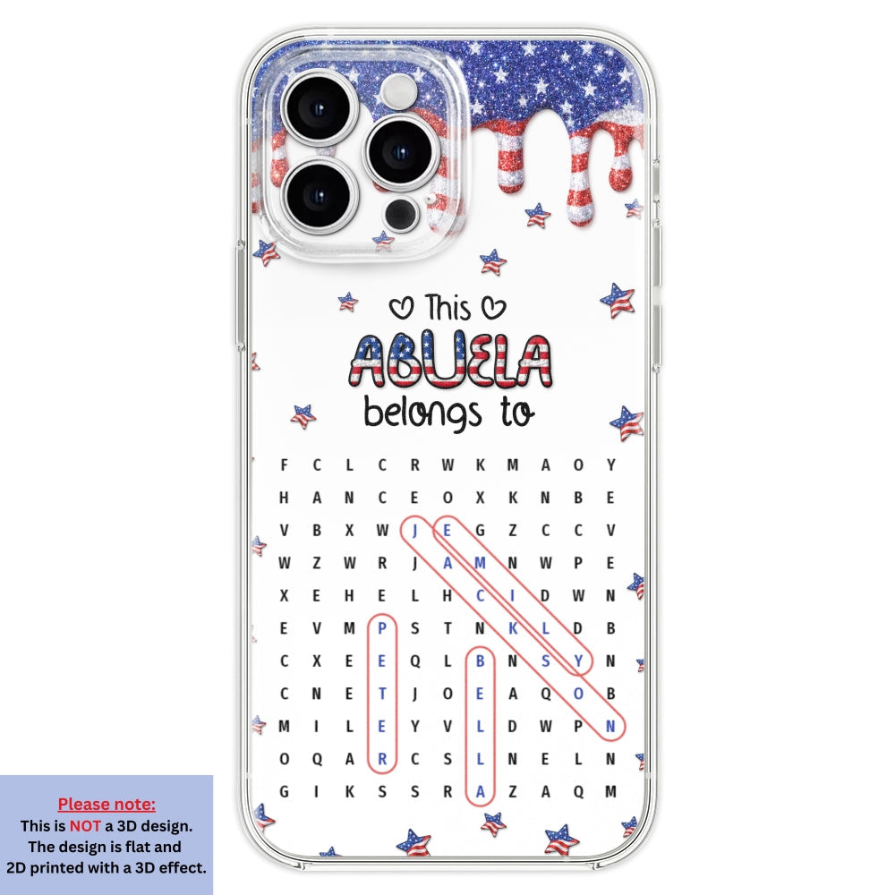Grandma Means Everything To Us Puzzle - Personalized Phone Case