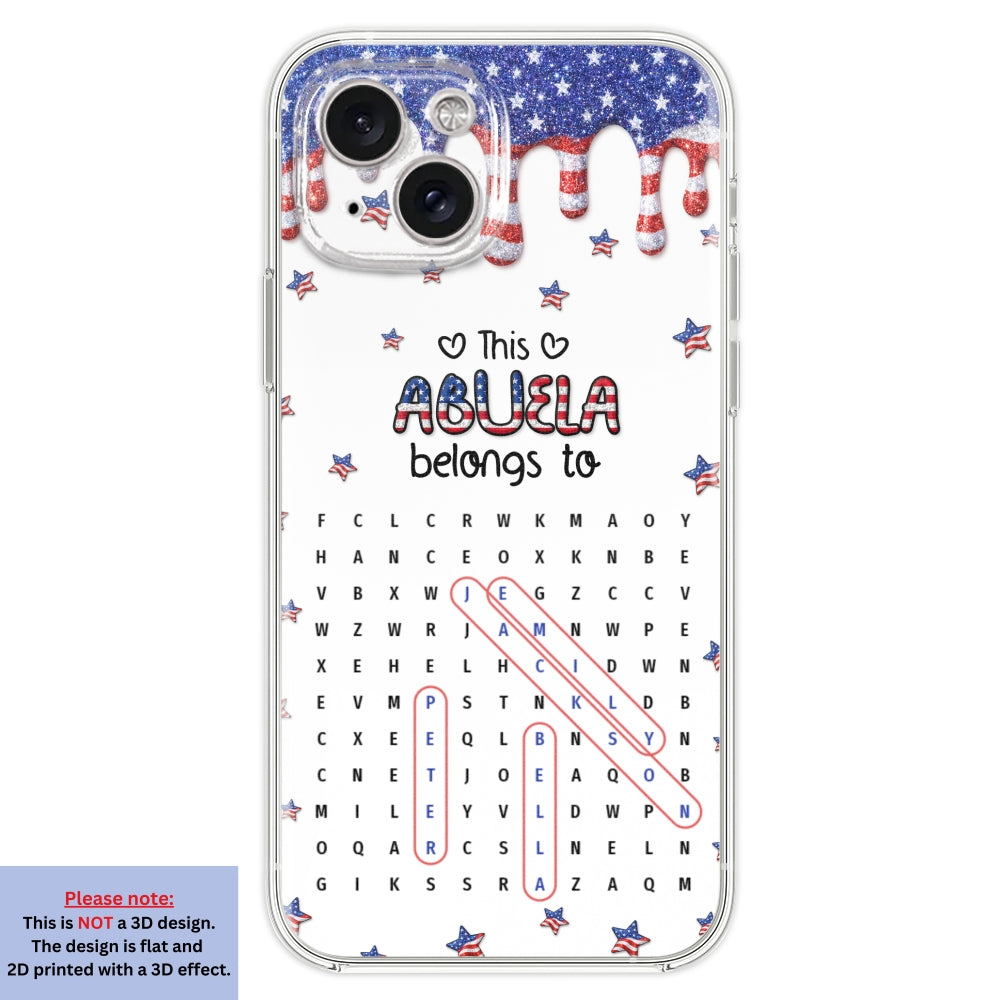 Grandma Means Everything To Us Puzzle - Personalized Phone Case