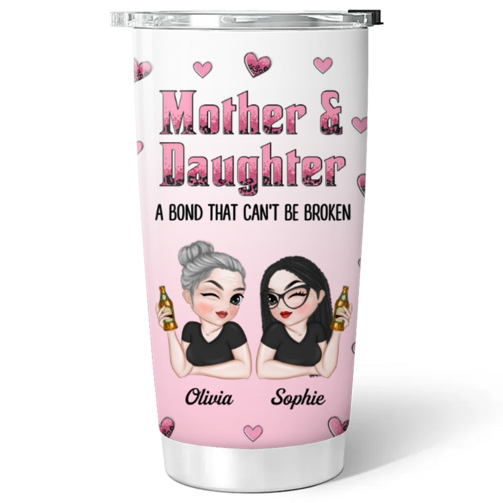 Custom Mother's Day Birthday Gifts For Mom • Unbreakable Bond - Personalized Tumbler