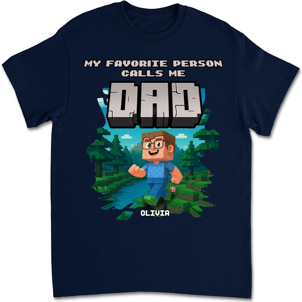 Custom Father's Day, Special Gift for Dad & Grandpa • Papa Favorite People - Personalized Shirt