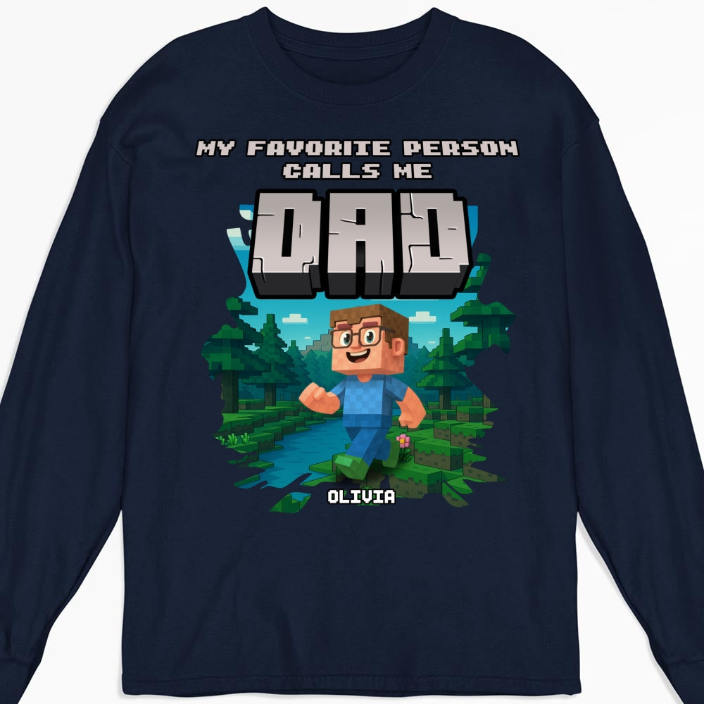 Custom Father's Day, Special Gift for Dad & Grandpa • Papa Favorite People - Personalized Shirt