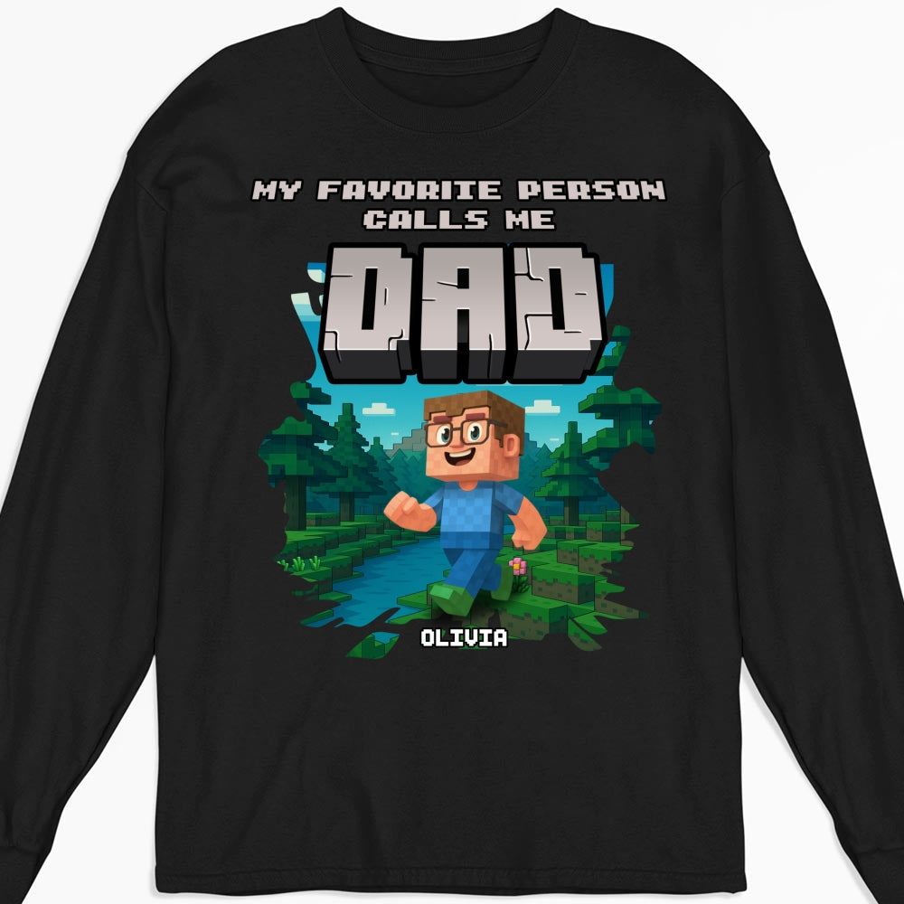Custom Father's Day, Special Gift for Dad & Grandpa • Papa Favorite People - Personalized Shirt