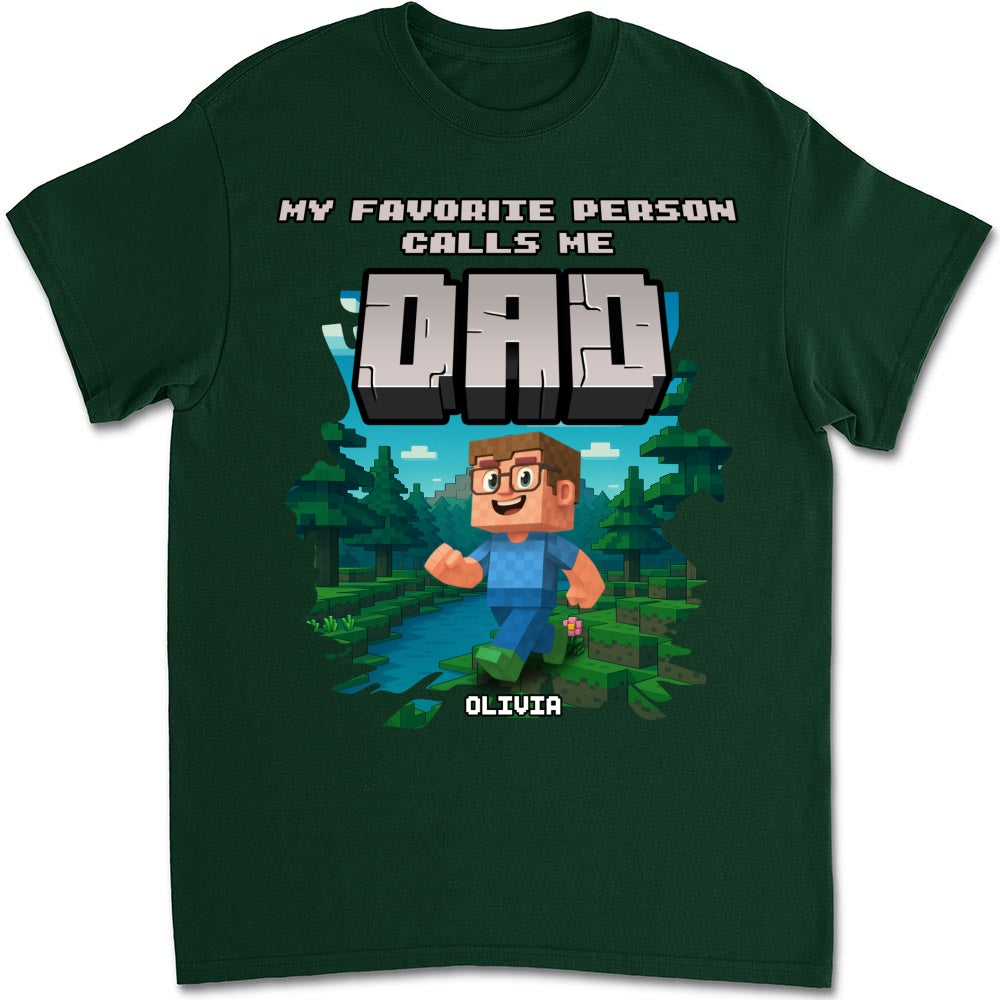 Custom Father's Day, Special Gift for Dad & Grandpa • Papa Favorite People - Personalized Shirt