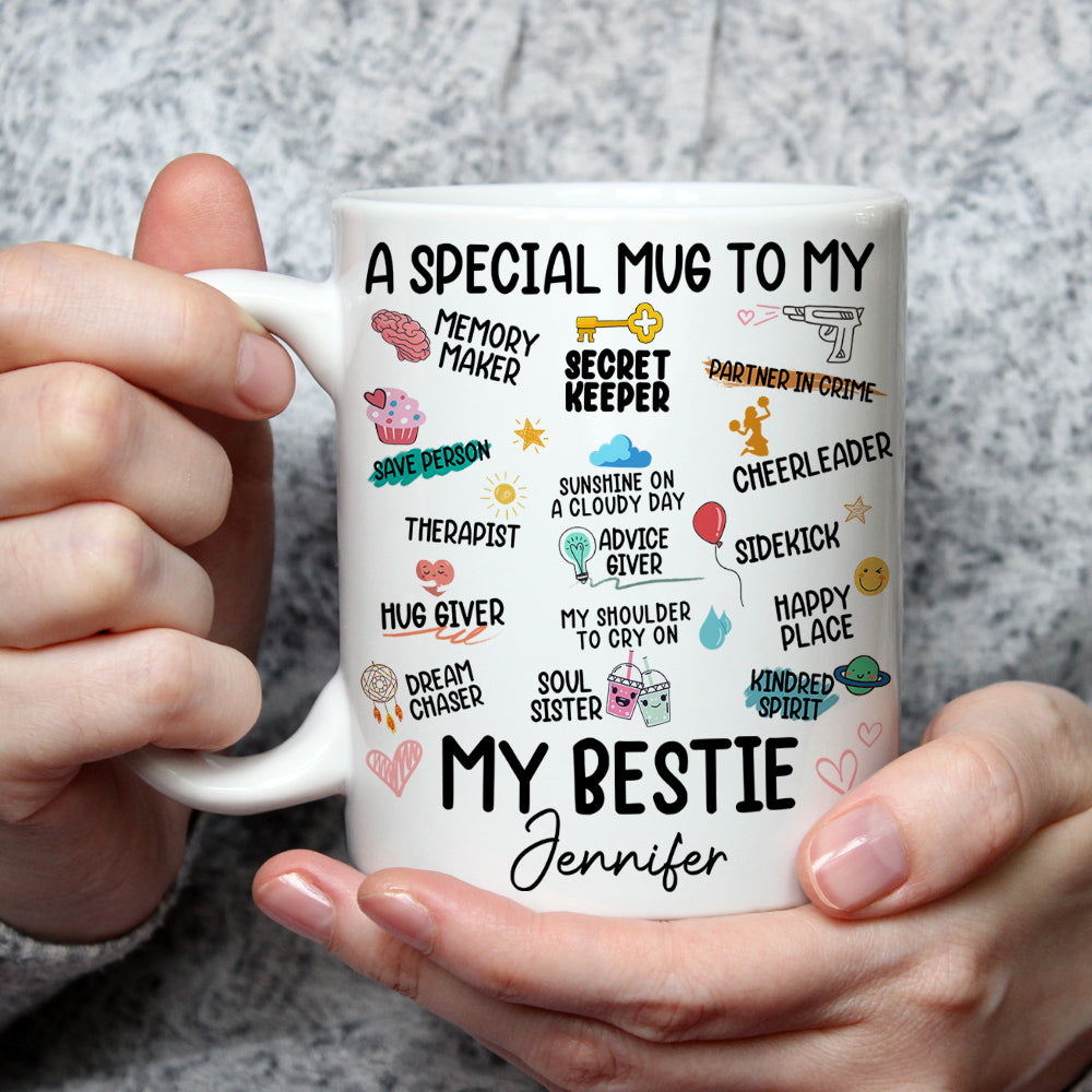 Custom Christmas & Birthday Gift for Brother & Sister • A Special Mug To My Love - Personalized Coffee Mug