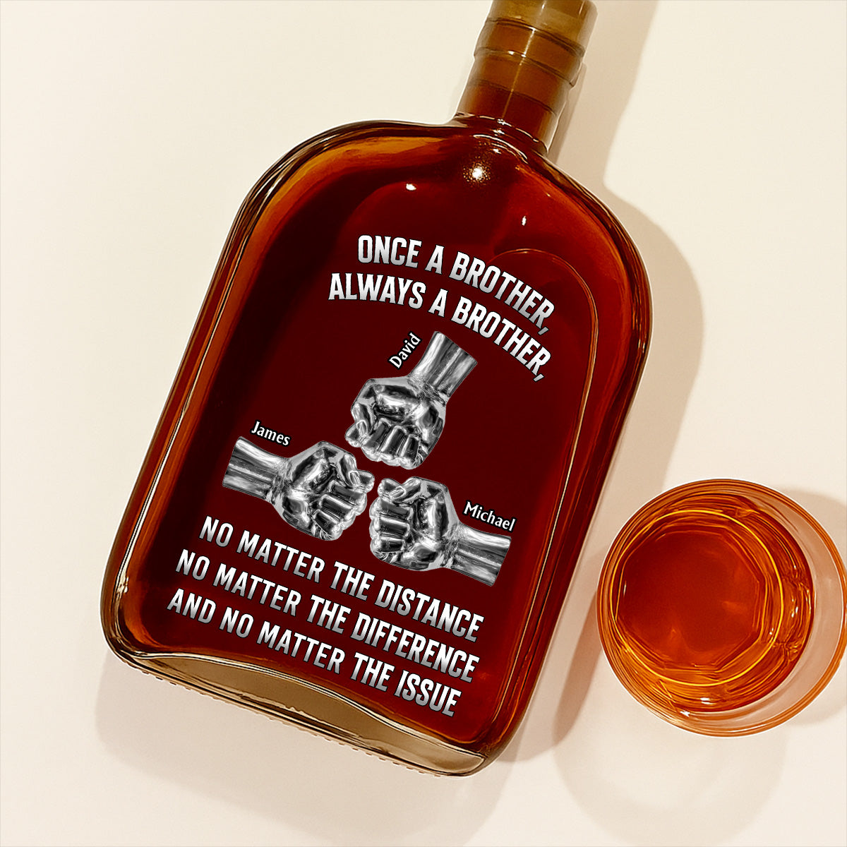 No Matter The Issue - Personalized Spirits Decanter