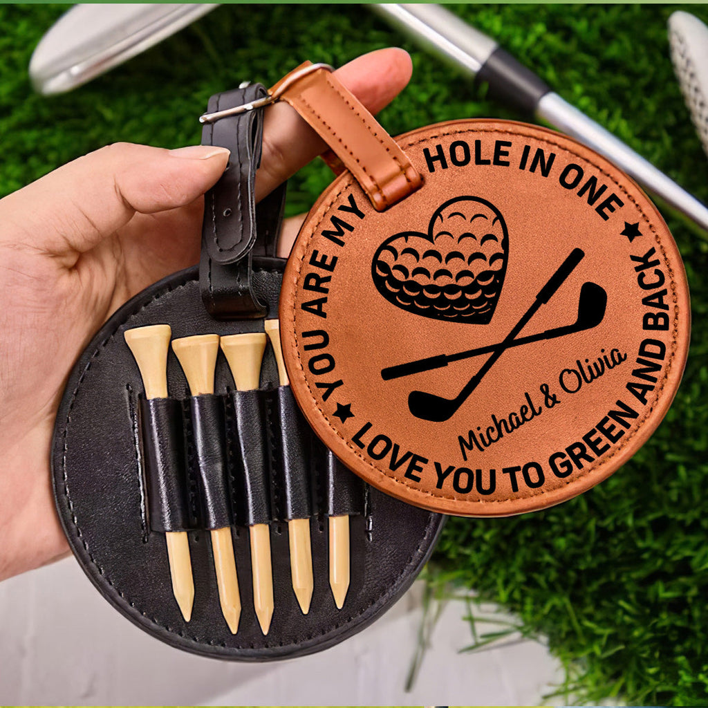 You Are My Hole In One - Personalized Golf Tee Bag