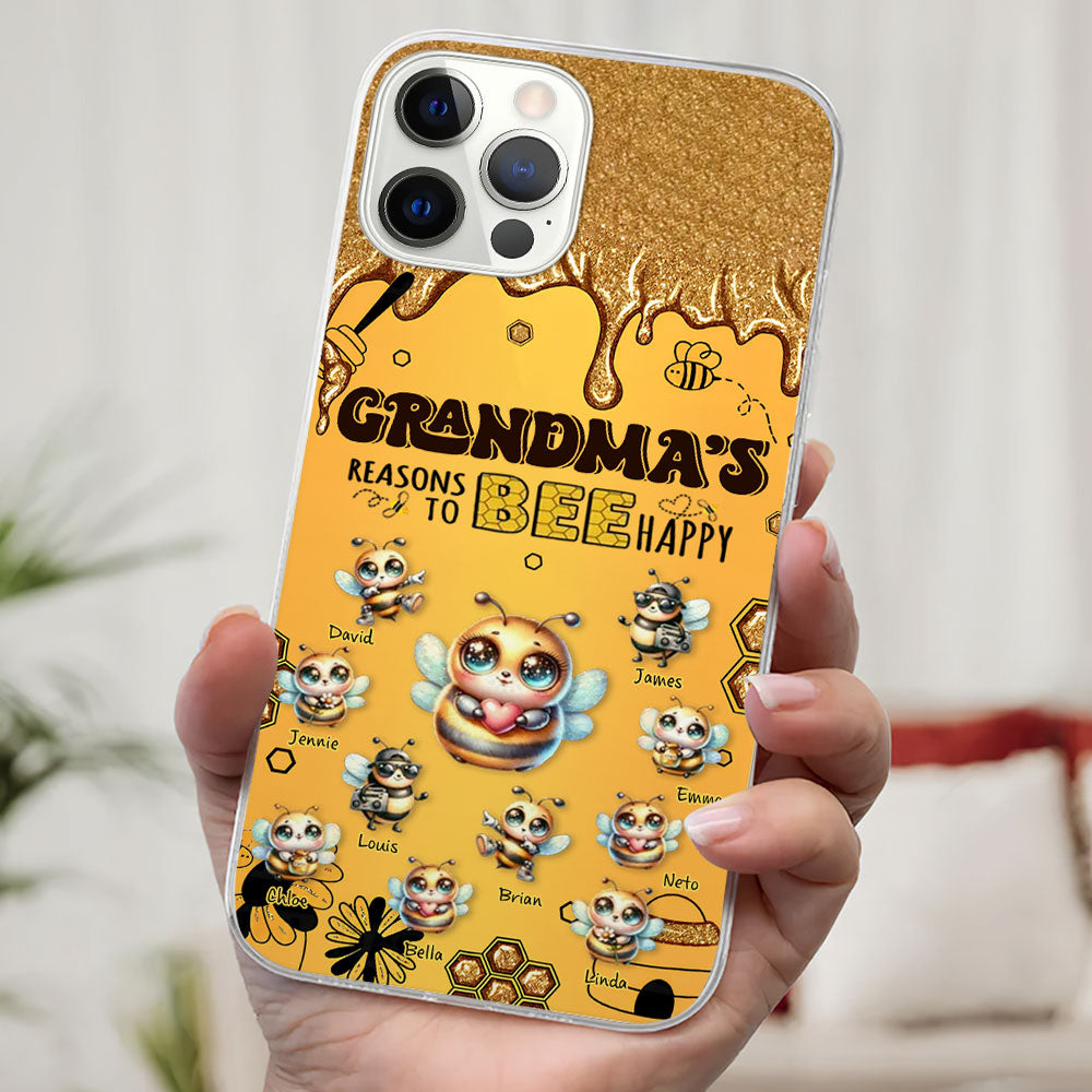 Bee Happy - Personalized Phone Case