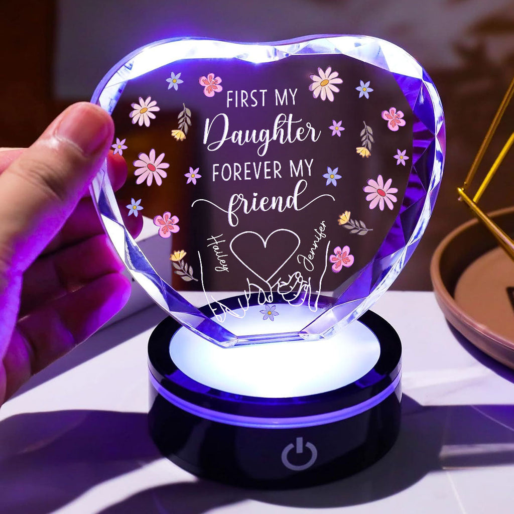 Forever My Friend - Personalized Crystal Led Light