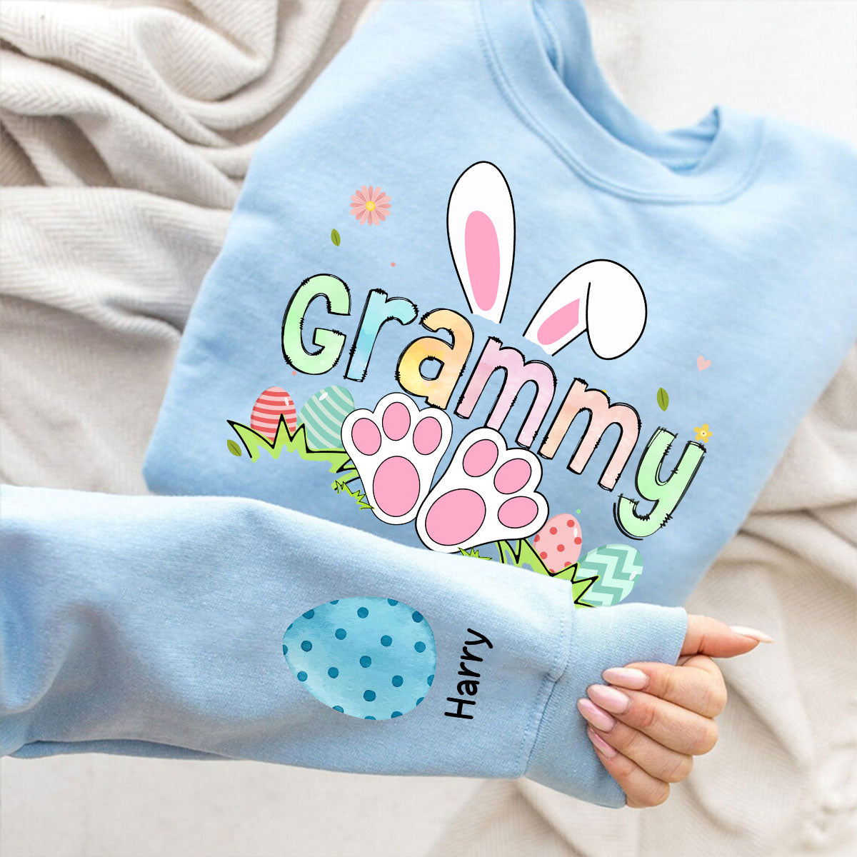 Easter Rabbit - Personalized Sweatshirt