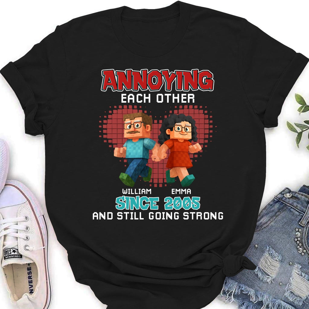 Custom Christmas Anniversary Keepsake Gifts For Husband • In Our World - Personalized Shirt
