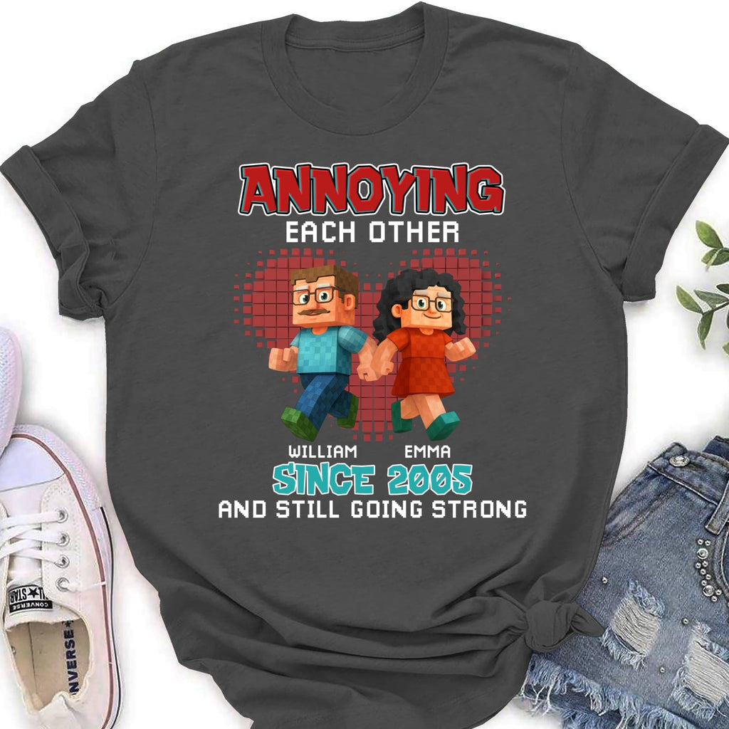 Custom Christmas Anniversary Keepsake Gifts For Husband • In Our World - Personalized Shirt