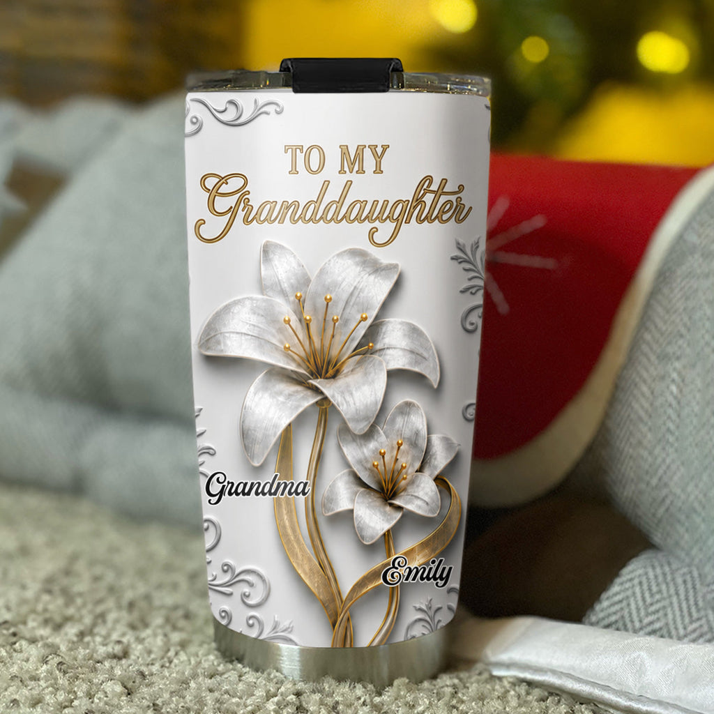 Custom Christmas Birthday Gifts For Children • Learn From Everything You Can - Personalized 3D Effect Tumbler