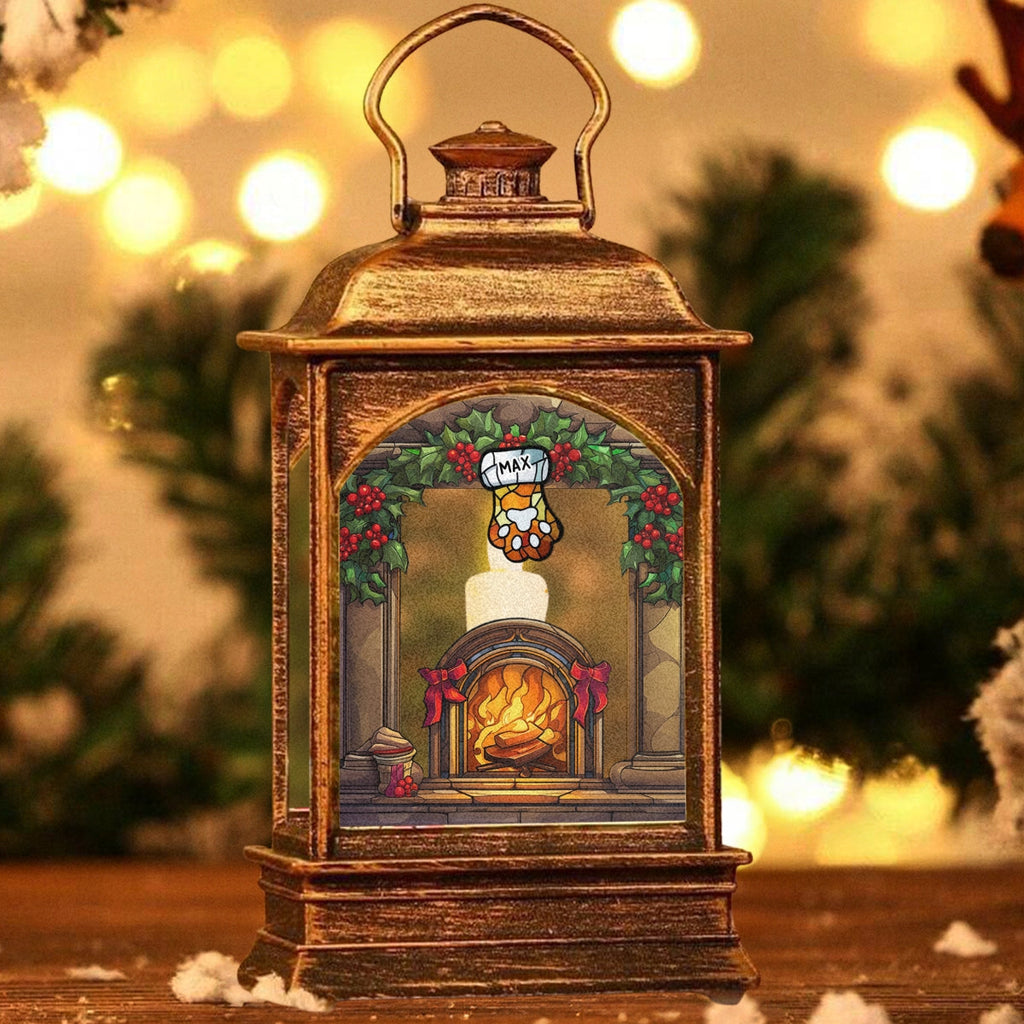 Warm Season - Personalized Christmas Wind Lamp