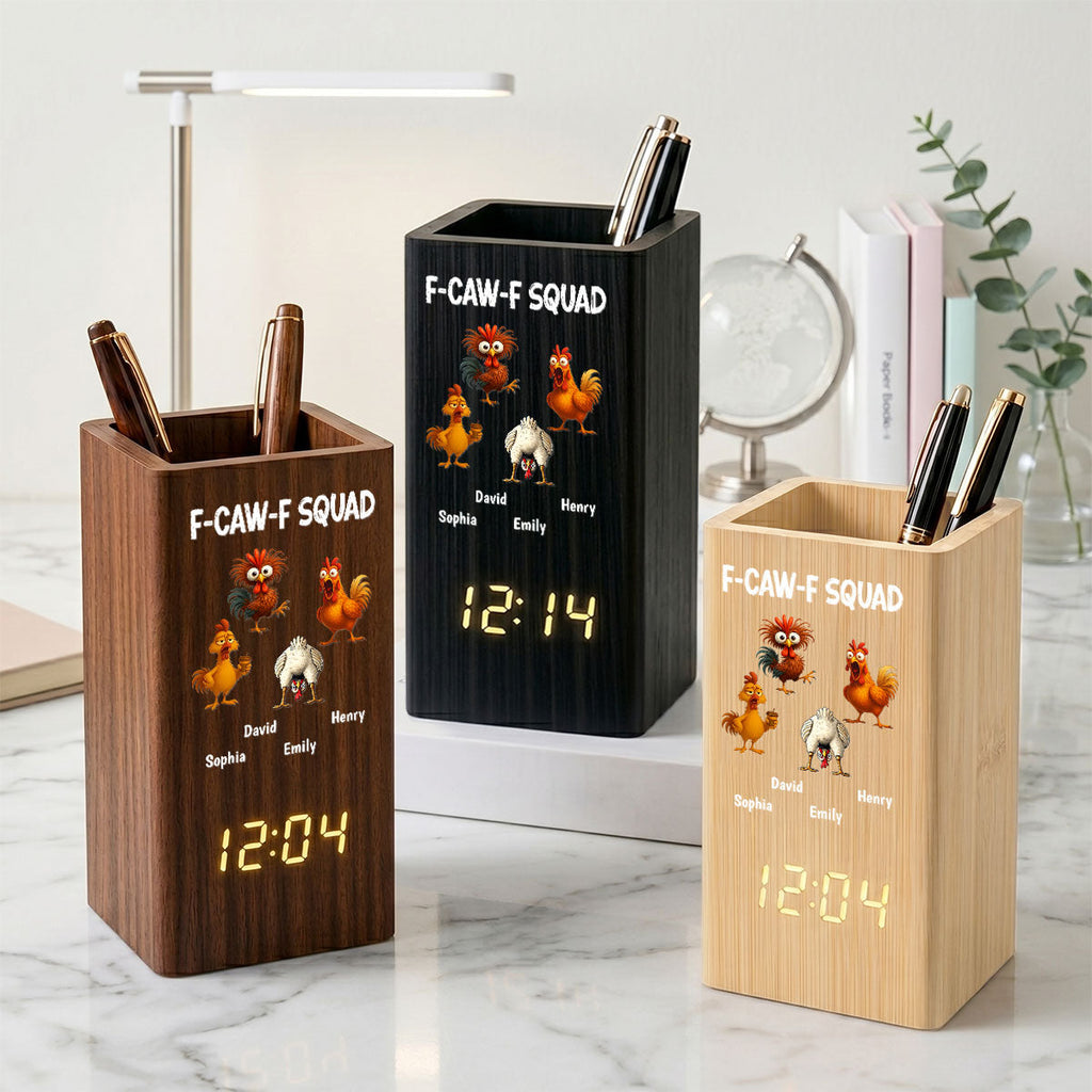 One Flock One Amazing Team - Personalized Pen Holder