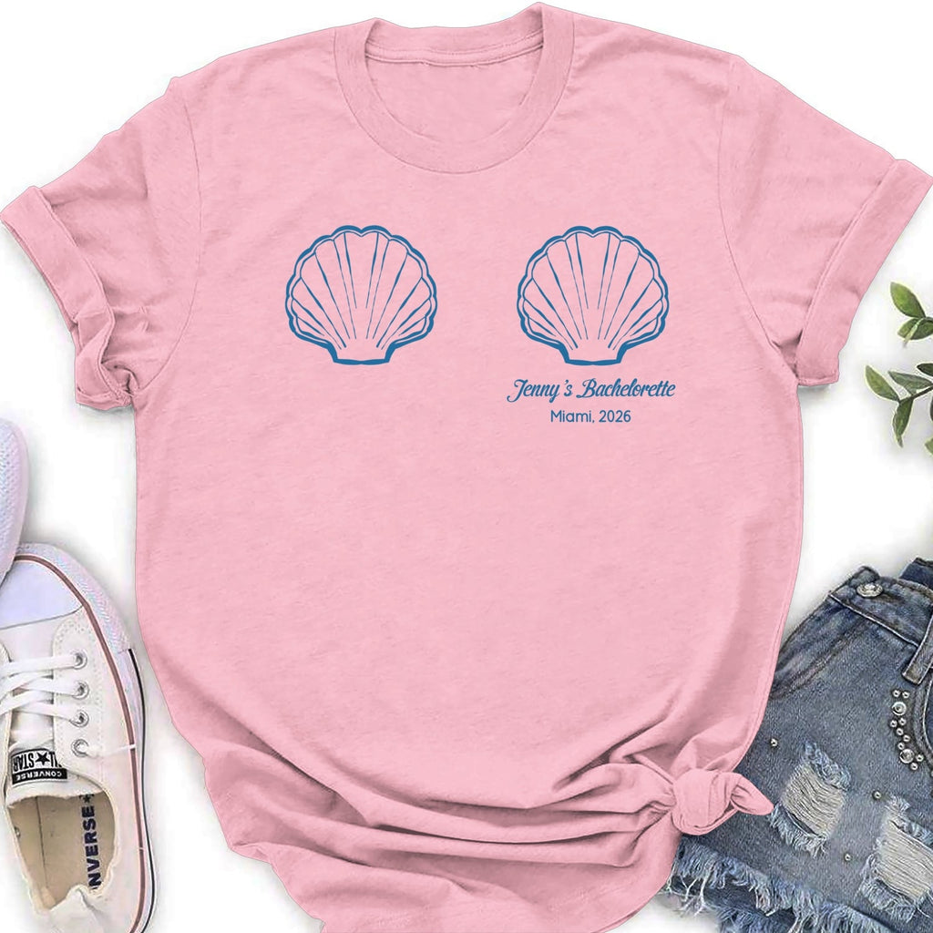 Custom Best Friend, Christmas & Birthday Friendship Keepsake Gift • Bach Vibes Only Babe - Personalized Shirt
