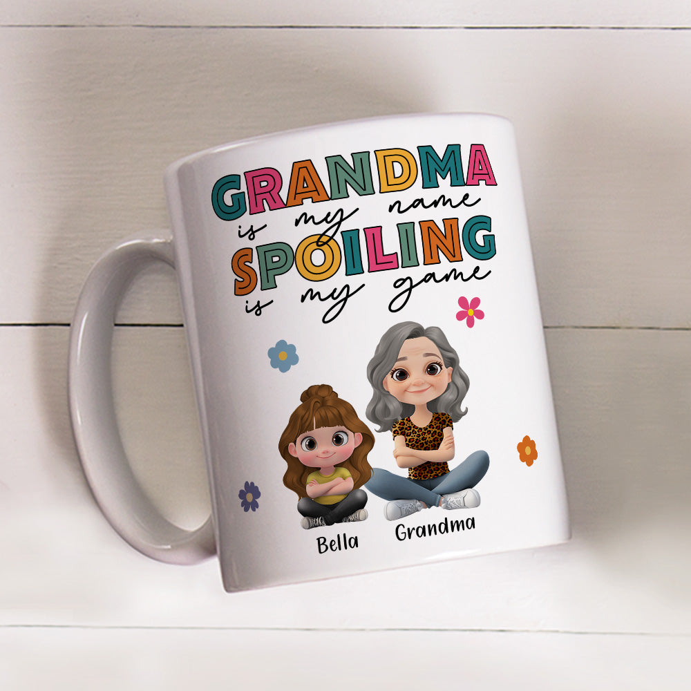 Custom Christmas & Birthday Gift For Grandma • Grandma Magic Makes Everything Better - Personalized Coffee Mug