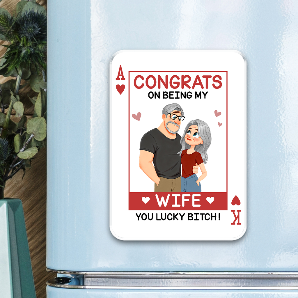 Love Is You - Personalized Acrylic Magnet