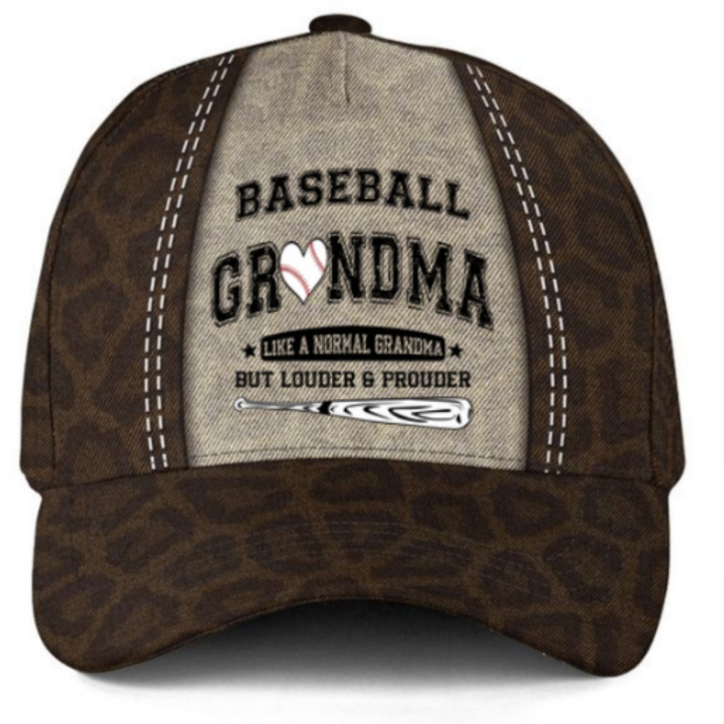 Baseball Mom Exceptionally Proud - Personalized Classic Cap