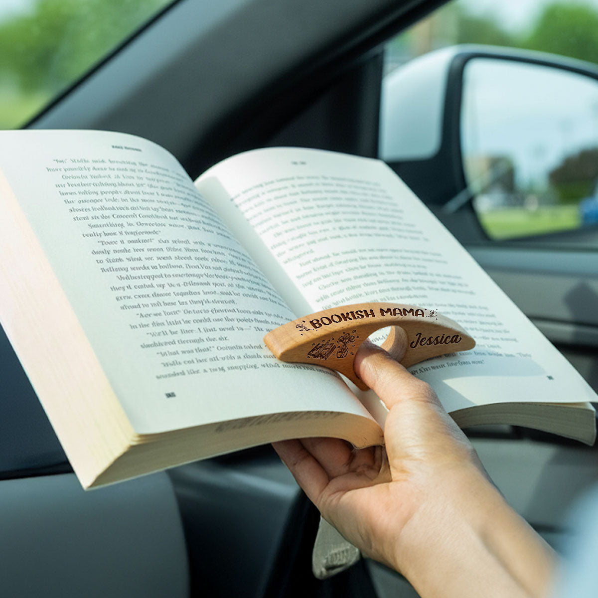 Bookish Mama - Personalized Book Page Holder