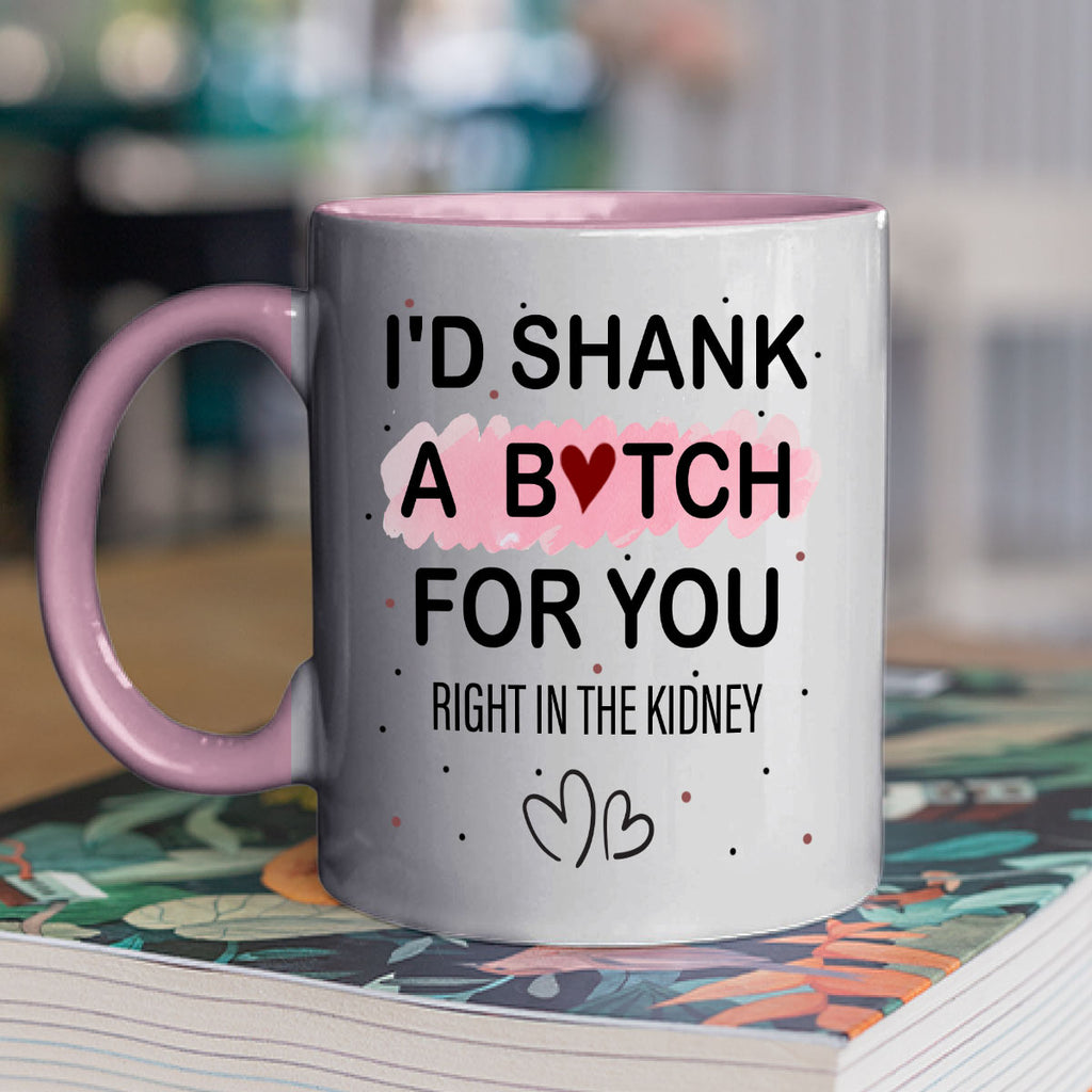 Custom Best Friend, Christmas & Birthday Friendship Keepsake Gift • Best Friend Ever - Personalized Accent Mug