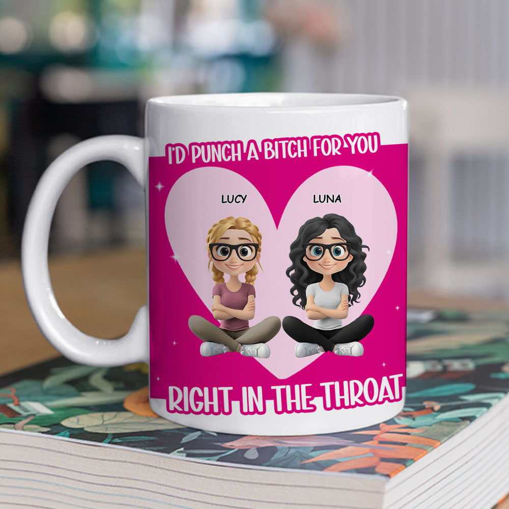 Custom Best Friend, Christmas & Birthday Friendship Keepsake Gift • You Will Always Be My Best Friends - Personalized Coffee Mug