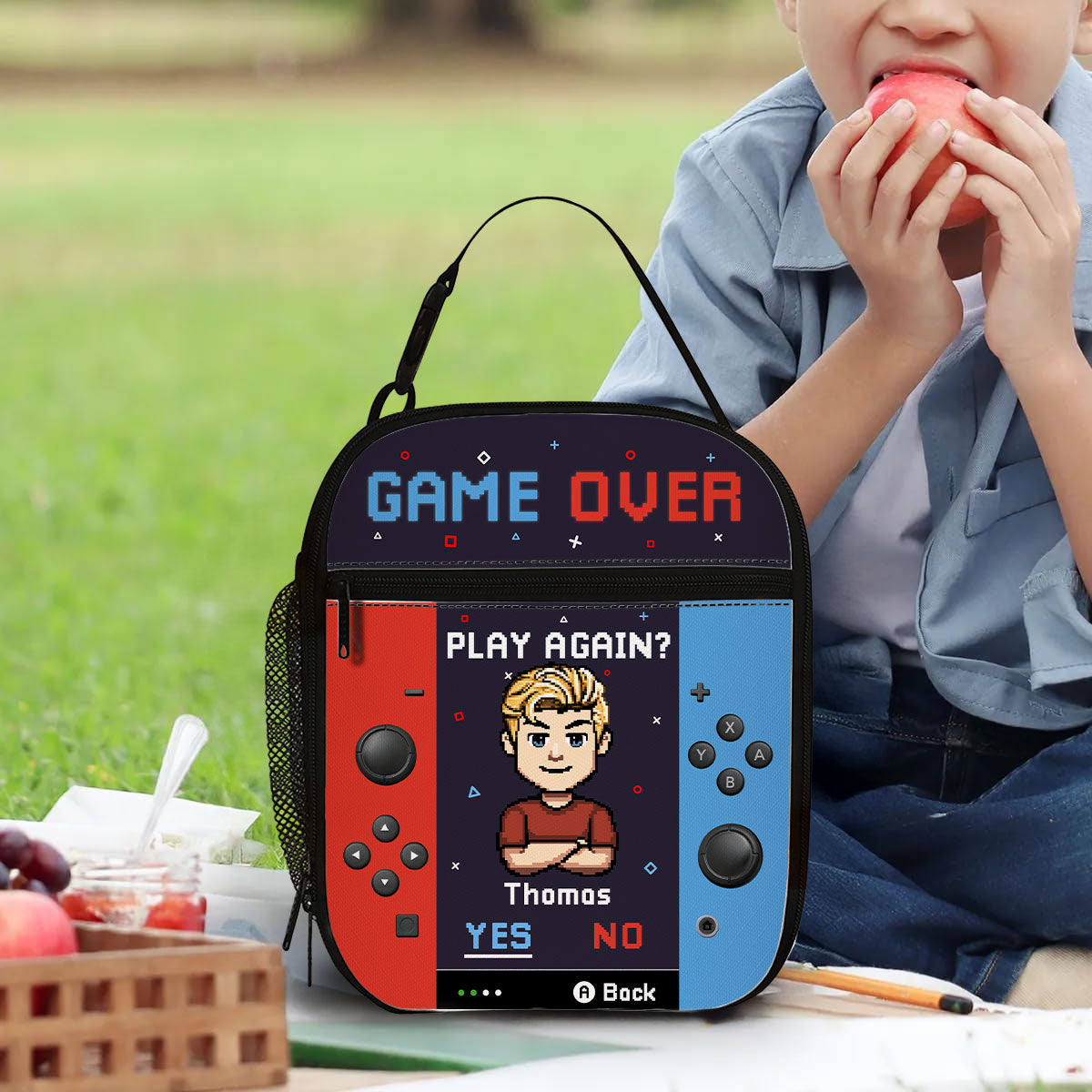 Play Again - Personalized Insulated Lunch Bag