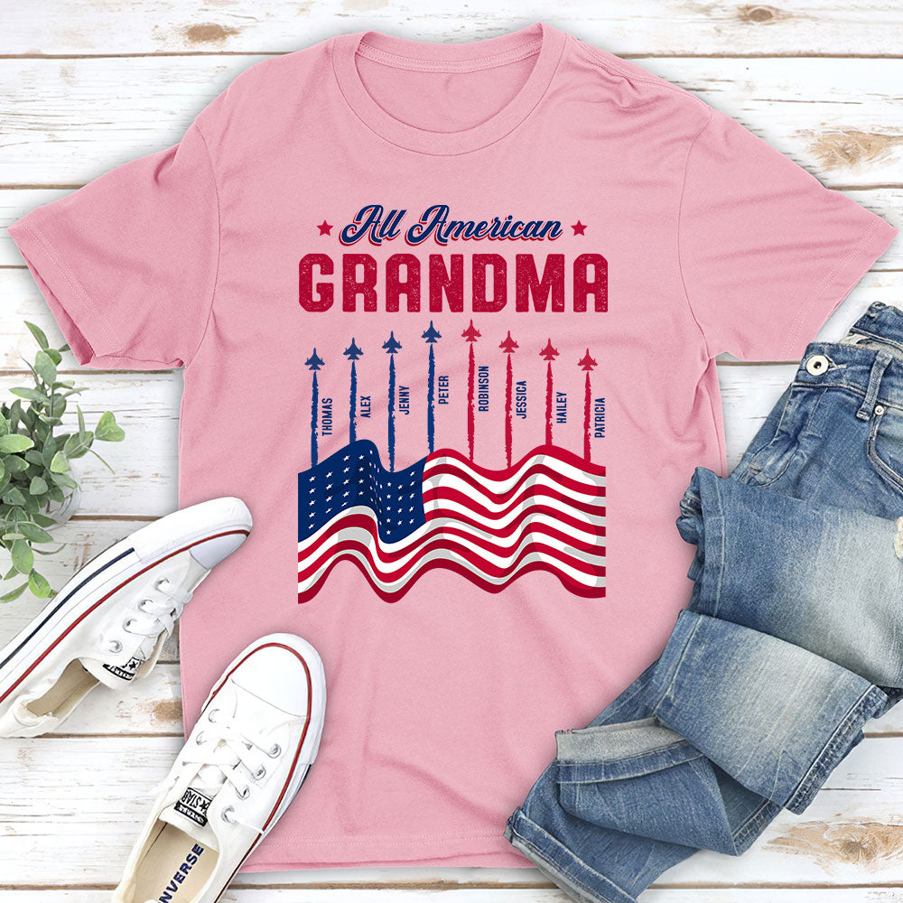 Custom Christmas & Birthday Gift for Grandma • Party In USA - Personalized Shirt