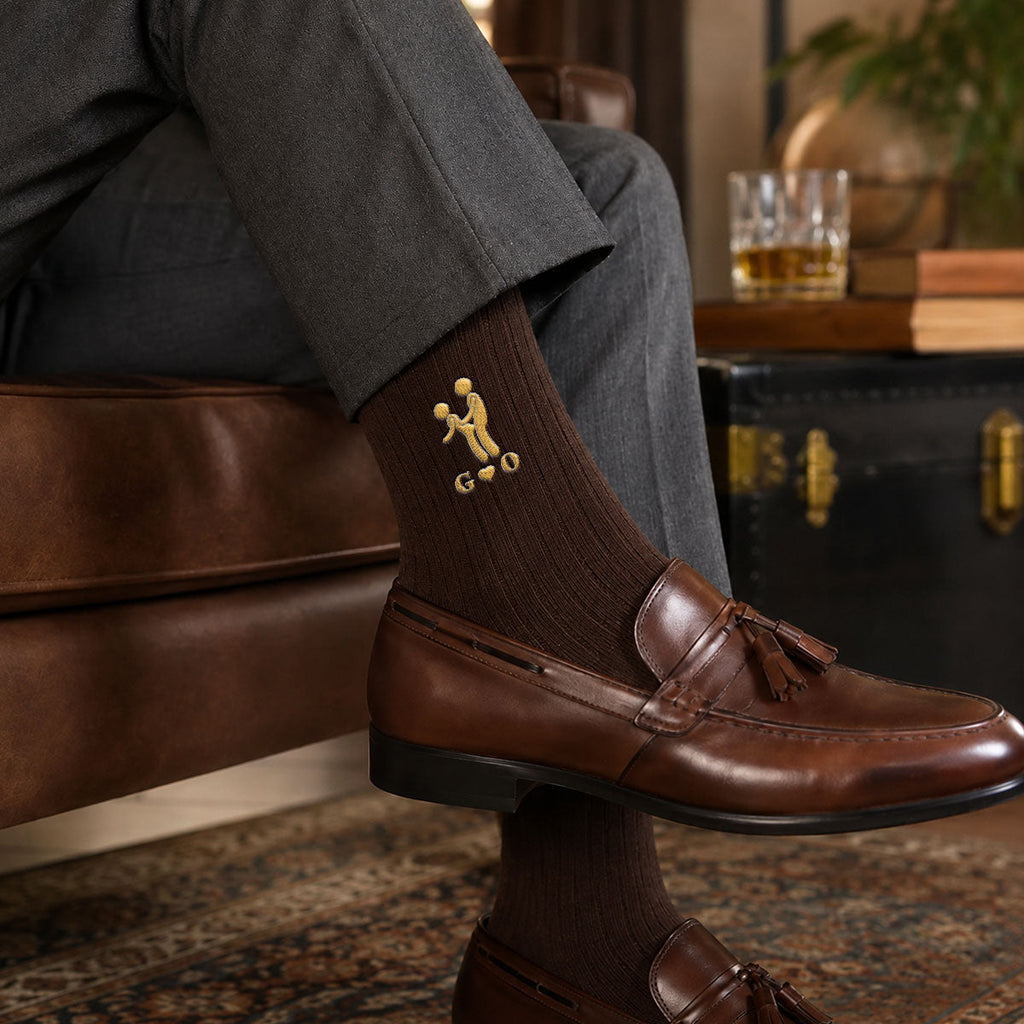 Naughty Couple - Personalized Men Socks