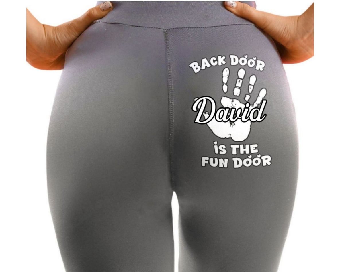 Only Brave Hearts Go Rear - Personalized Leggings