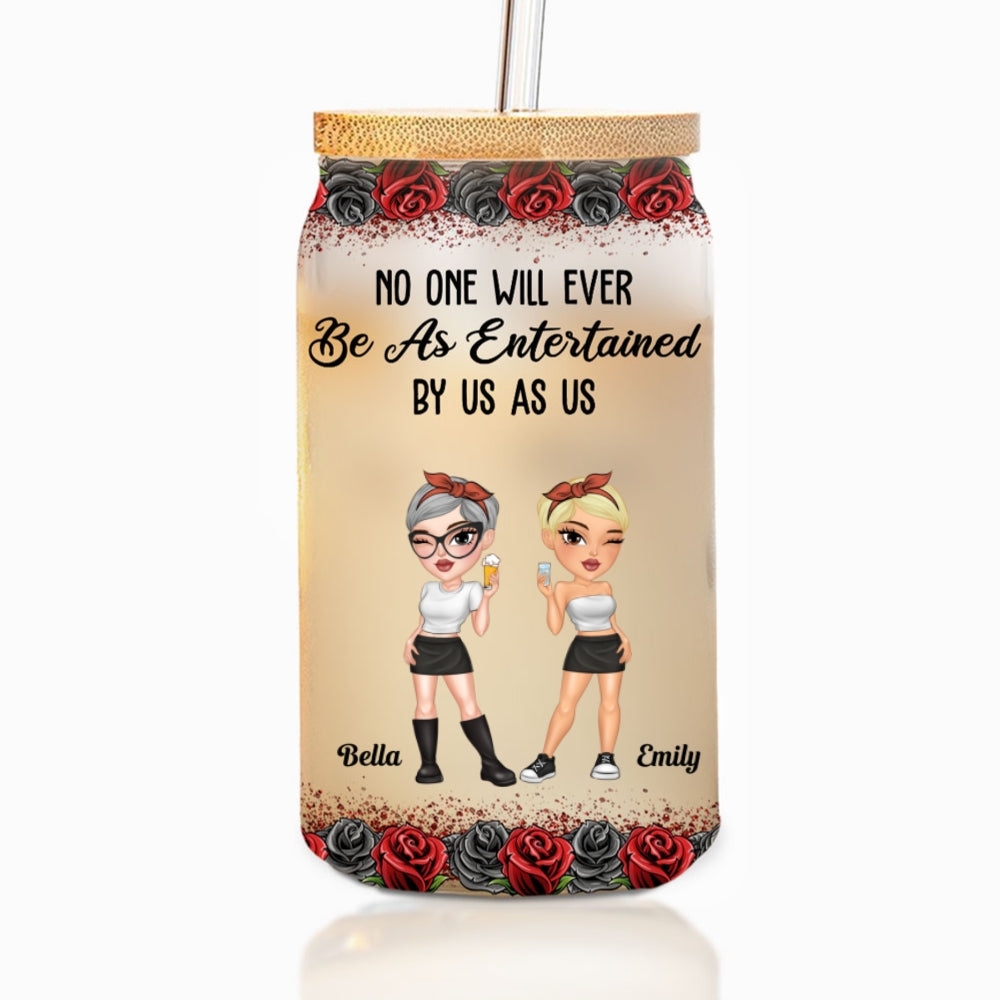 No One Will Ever - Personalized Glass Can