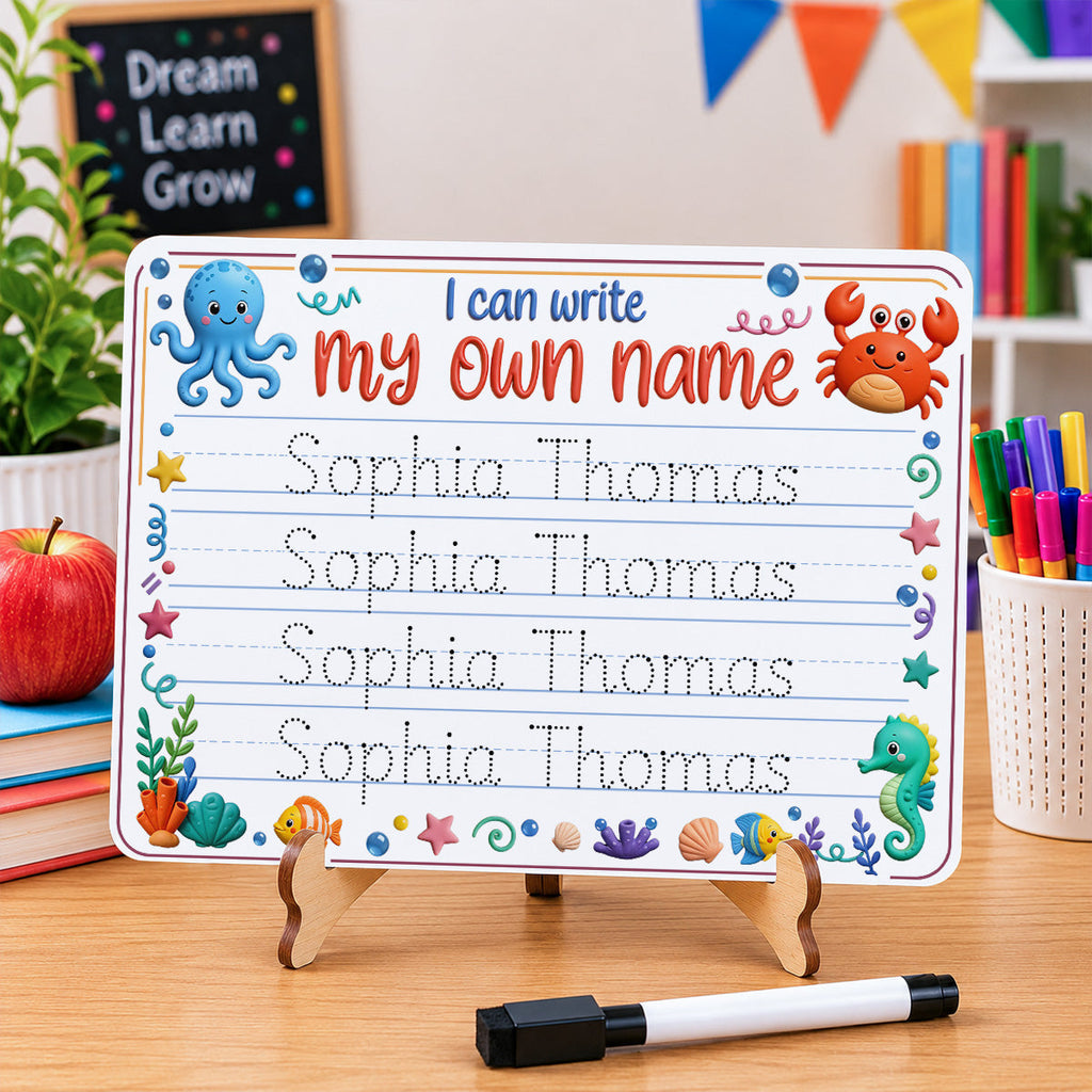 Write Name - Personalized Acrylic Tracing Board