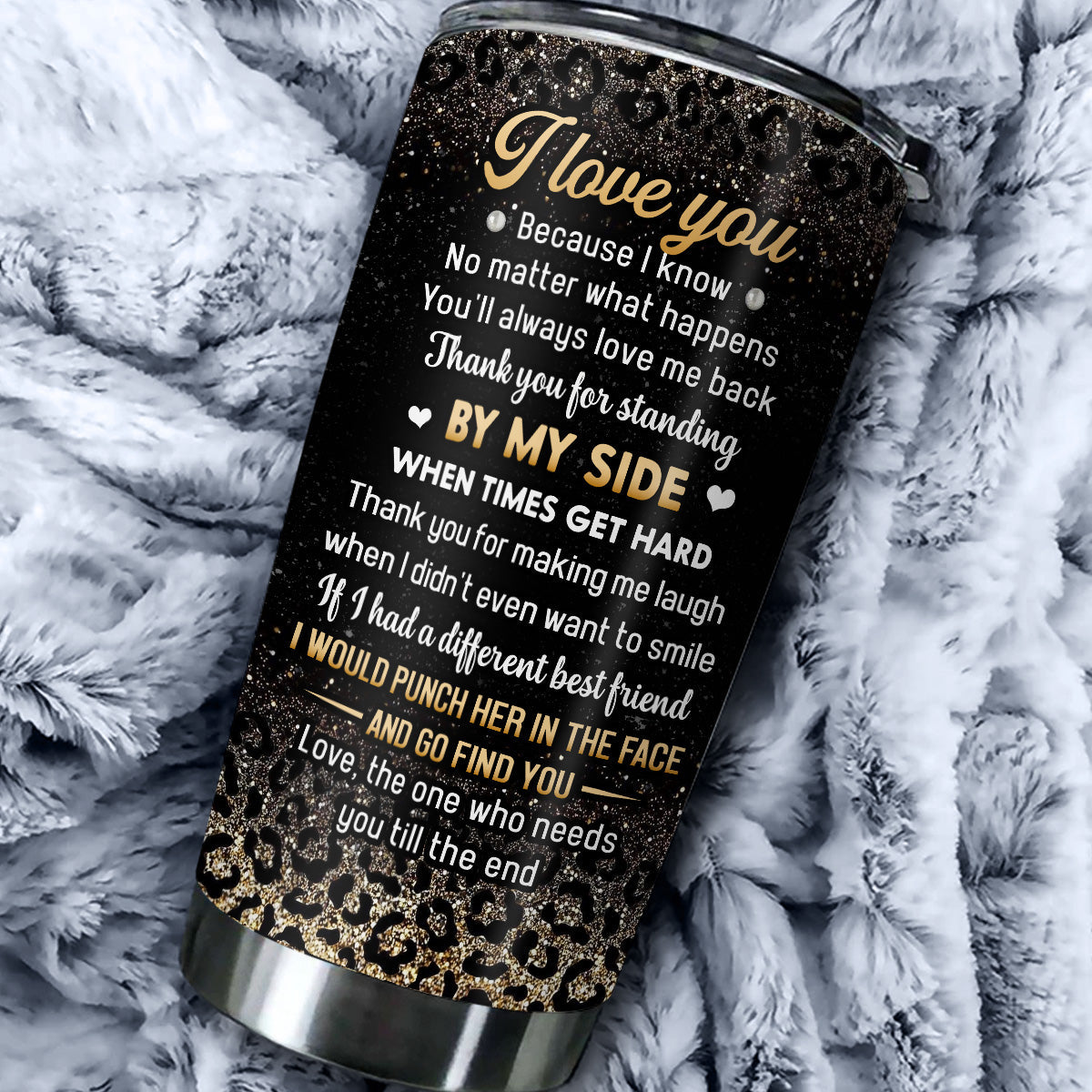 Custom Christmas Birthday Gifts For Best Friend • Bestie On Point - Personalized Tumbler